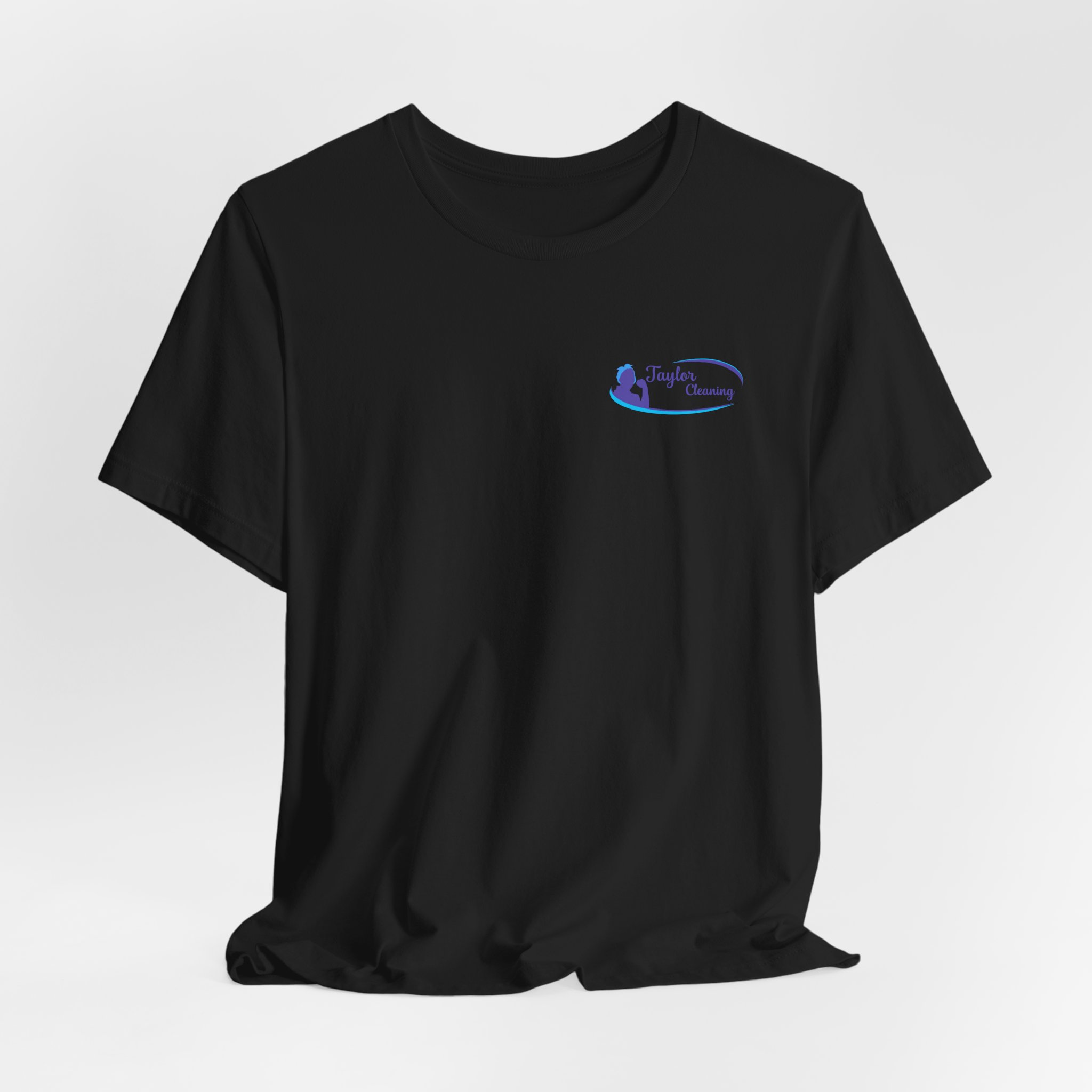 Taylor Cleaning Crew Tee — Unisex (Black) - Image 4