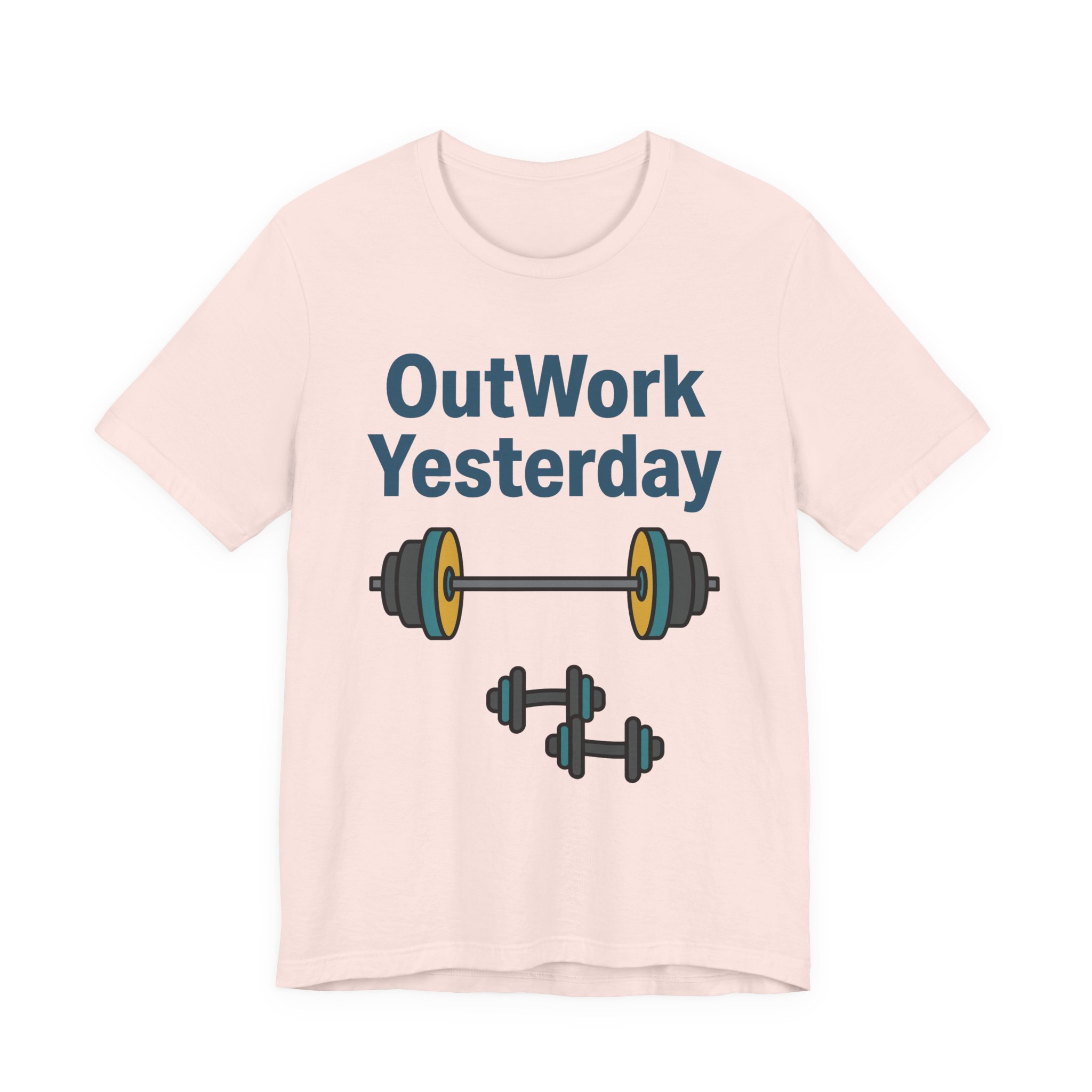 OutWork Yesterday Tee in Soft Pink