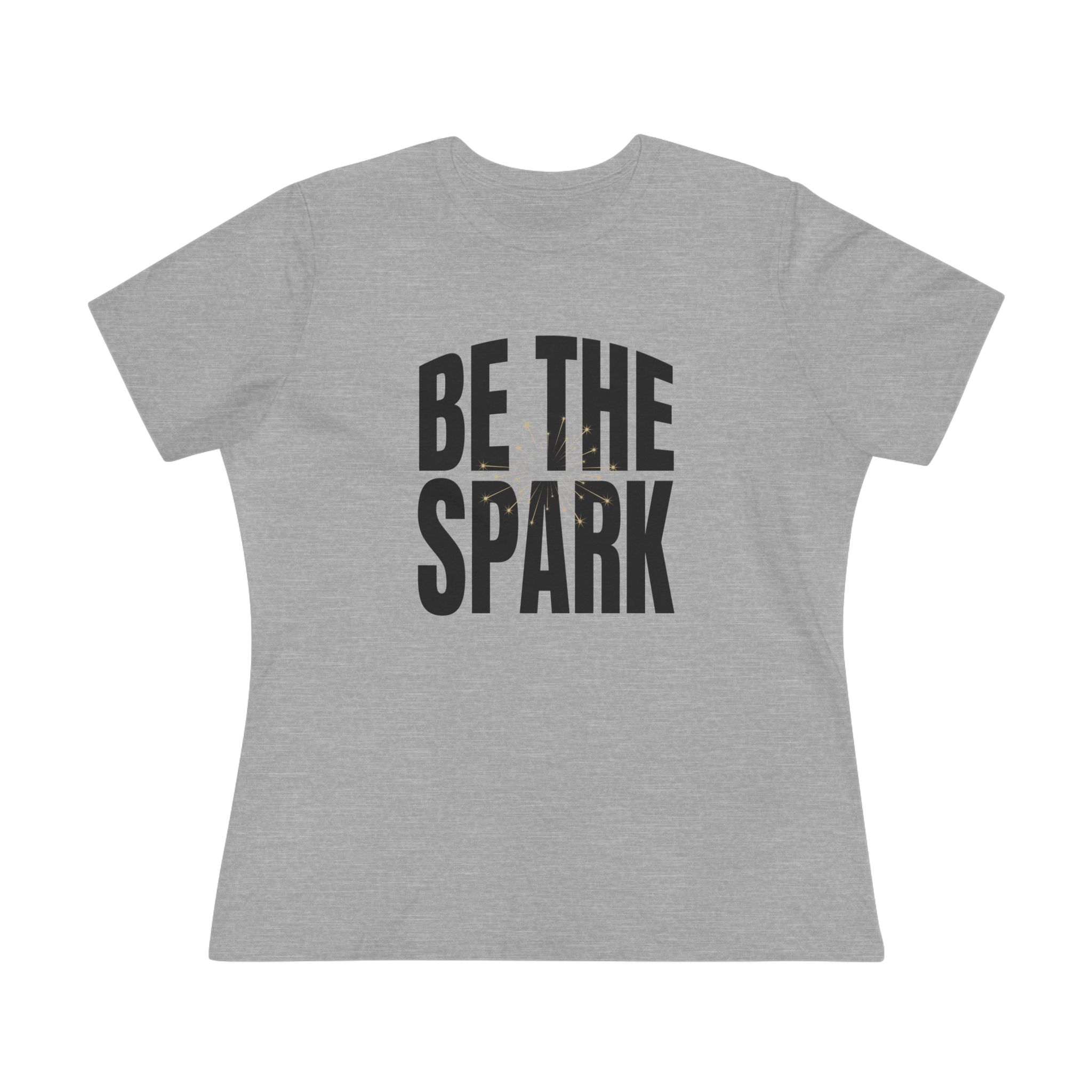 Be The Spark Women's Tee in Athletic Heather