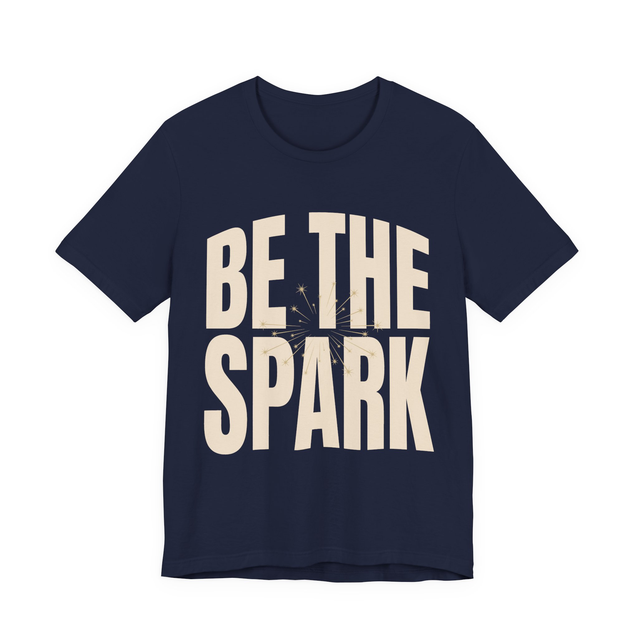 Be The Spark Tee in Navy
