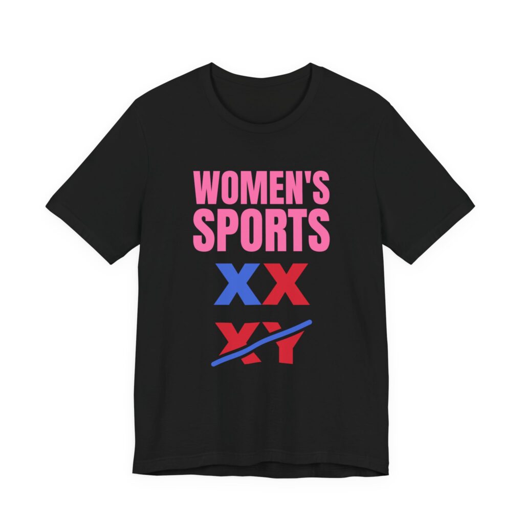 Women's Sports Tee (USA) in Black