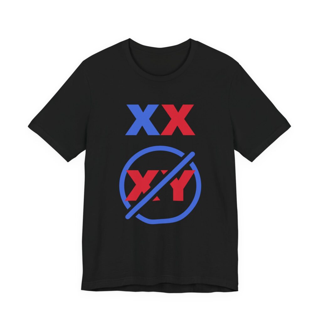 XX / XY Tee (Circle, USA) in Black