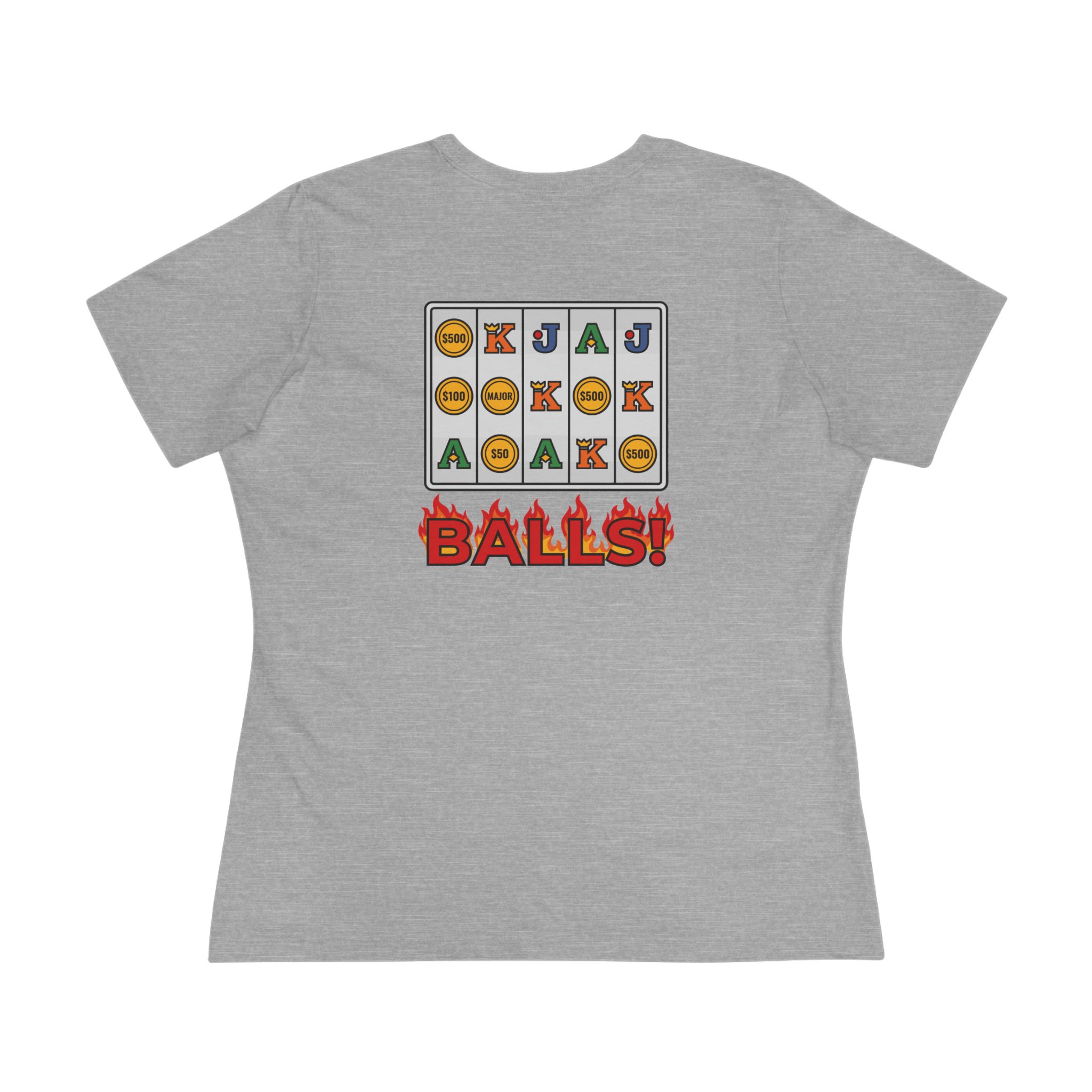 BALLS! Fire Reels Women's Tee (Back Print) - Image 4