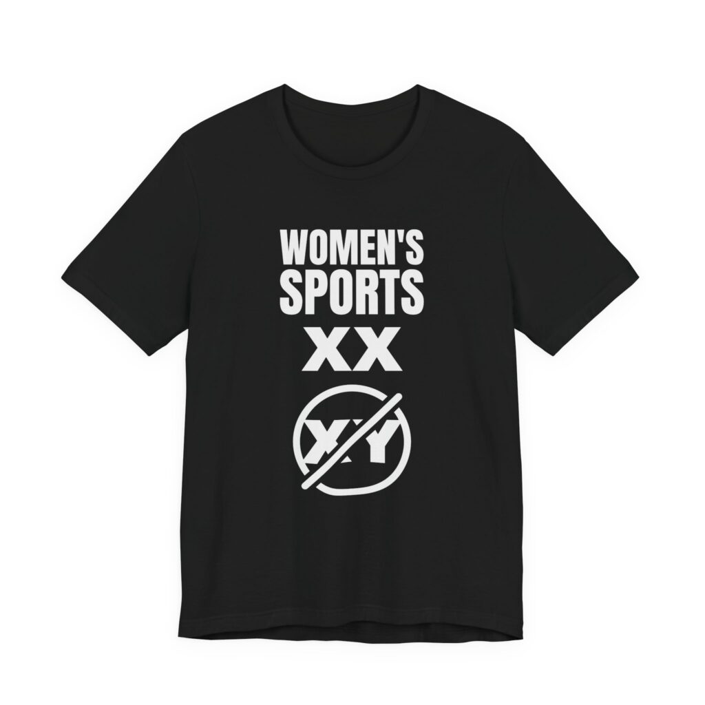 Women's Sports Tee (Circle) in Black