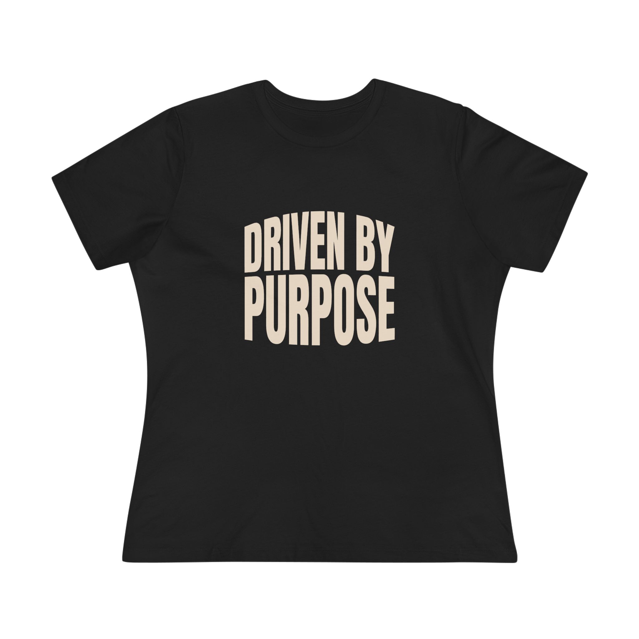 Driven by Purpose Women's Tee in Black