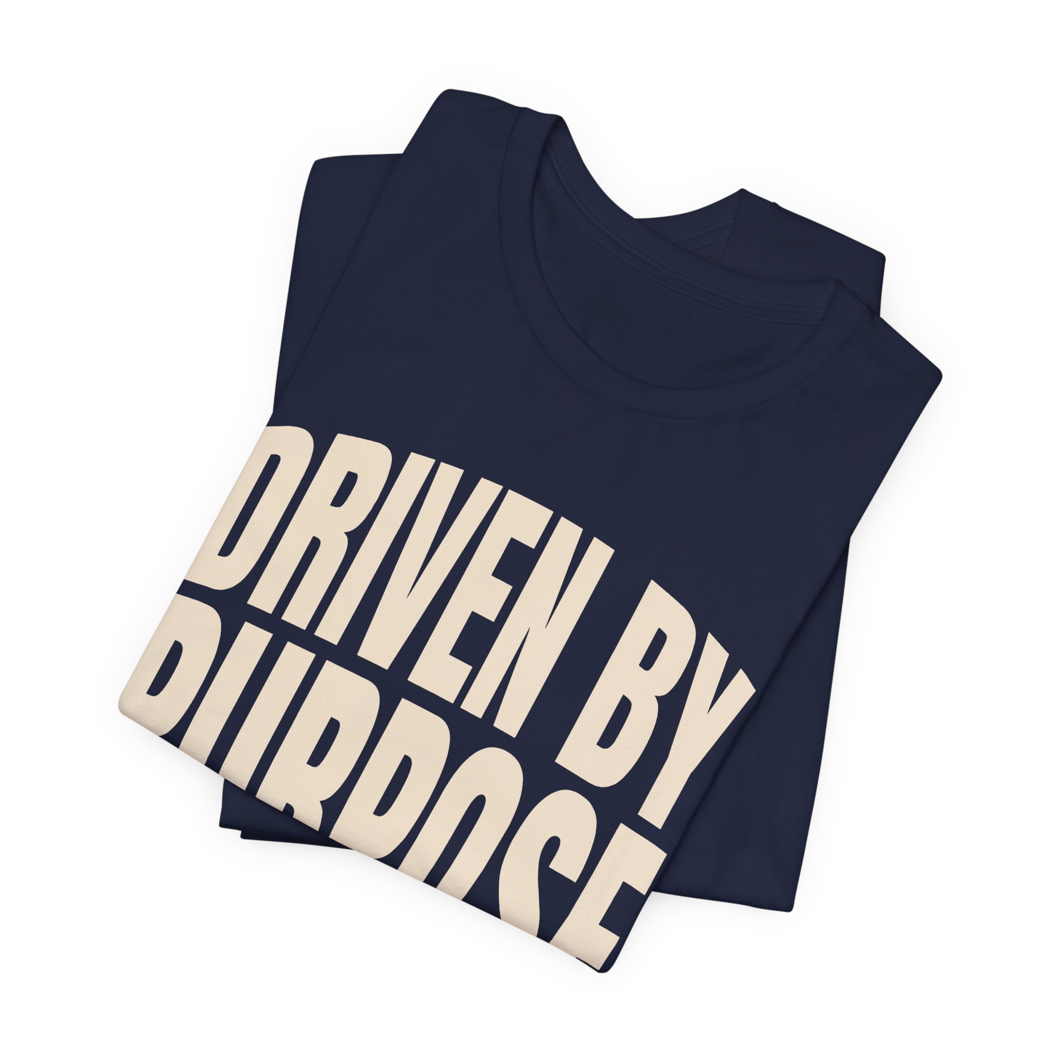 Driven by Purpose Tee (Definition) in Navy, alternate view