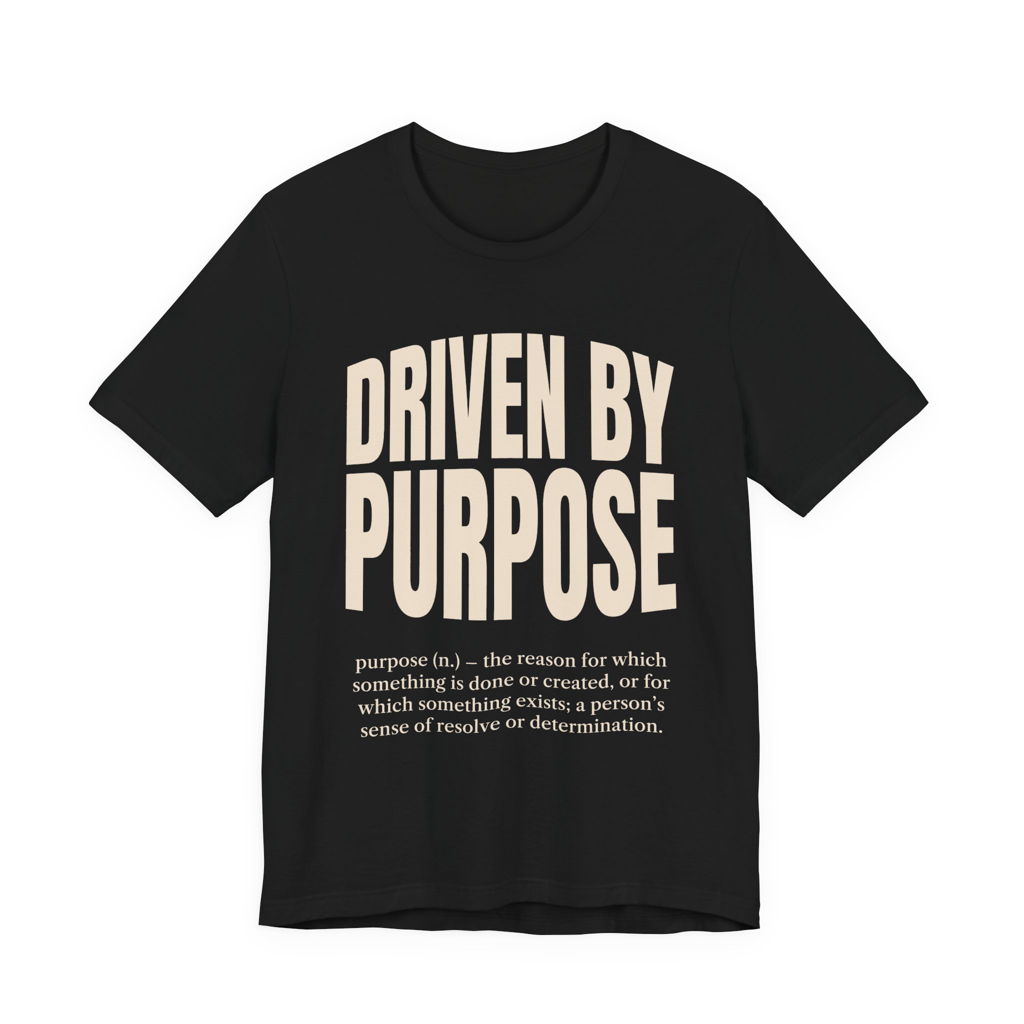 Driven by Purpose Tee (Definition) in Black