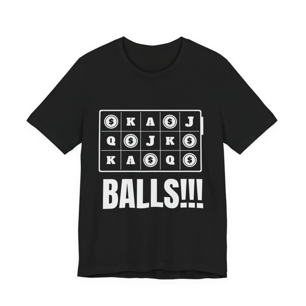 BALLS!!! Tee in Black