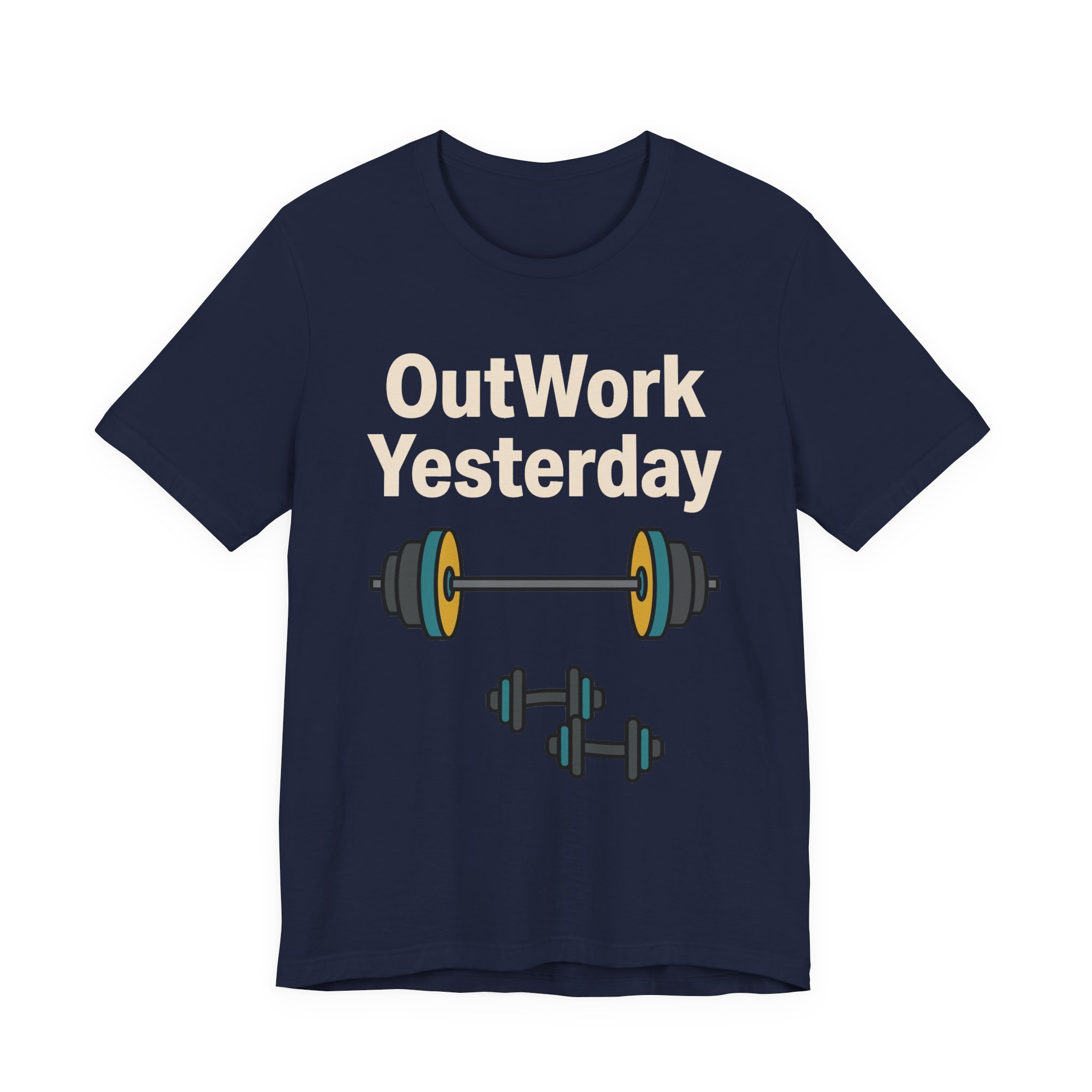 OutWork Yesterday Tee in Navy