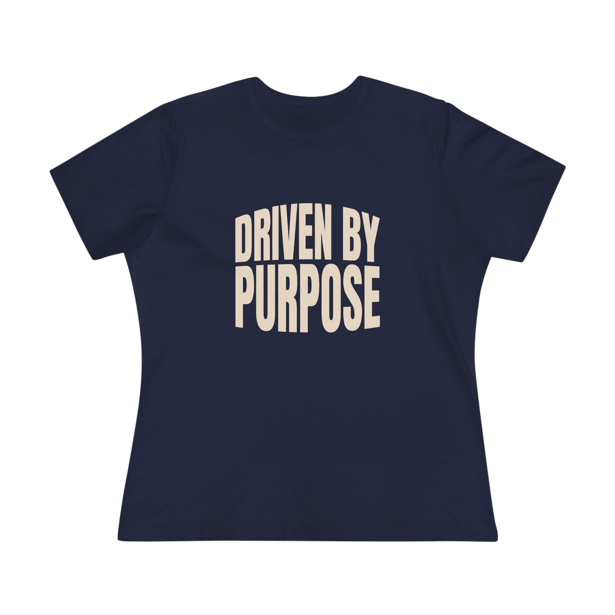 Driven by Purpose Women's Tee in Navy