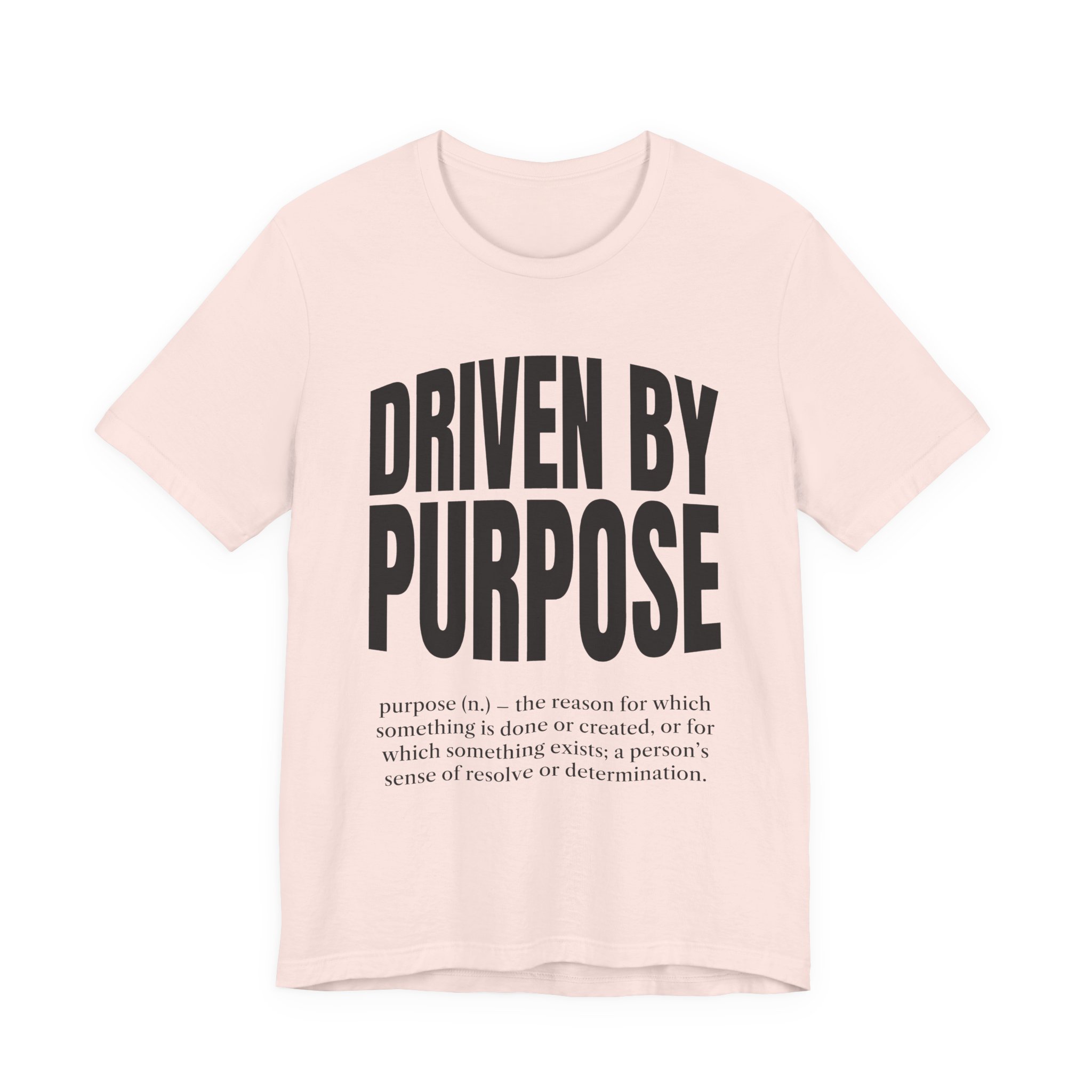 Driven by Purpose Tee (Definition) in Soft Pink