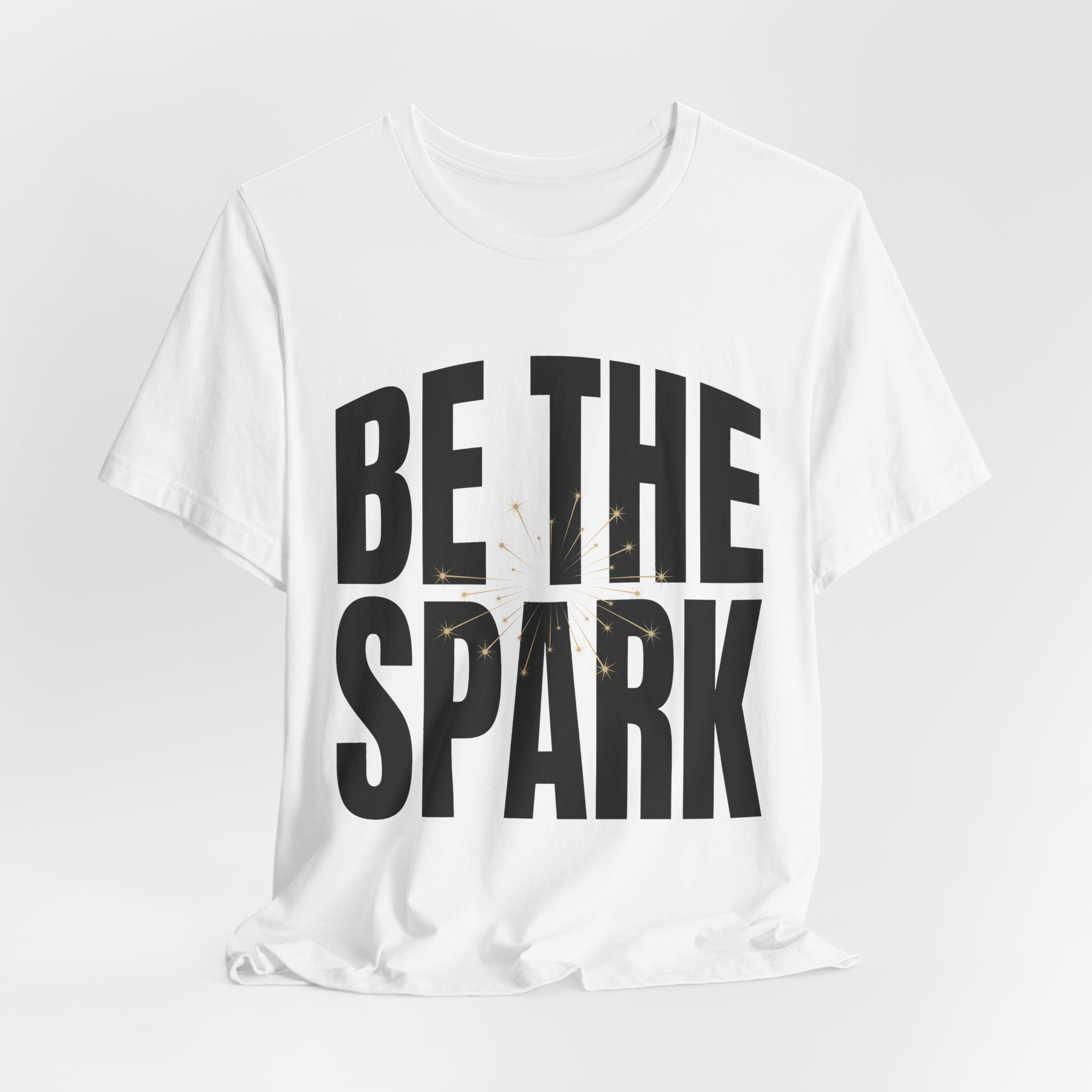 Be The Spark Tee in White, alternate view