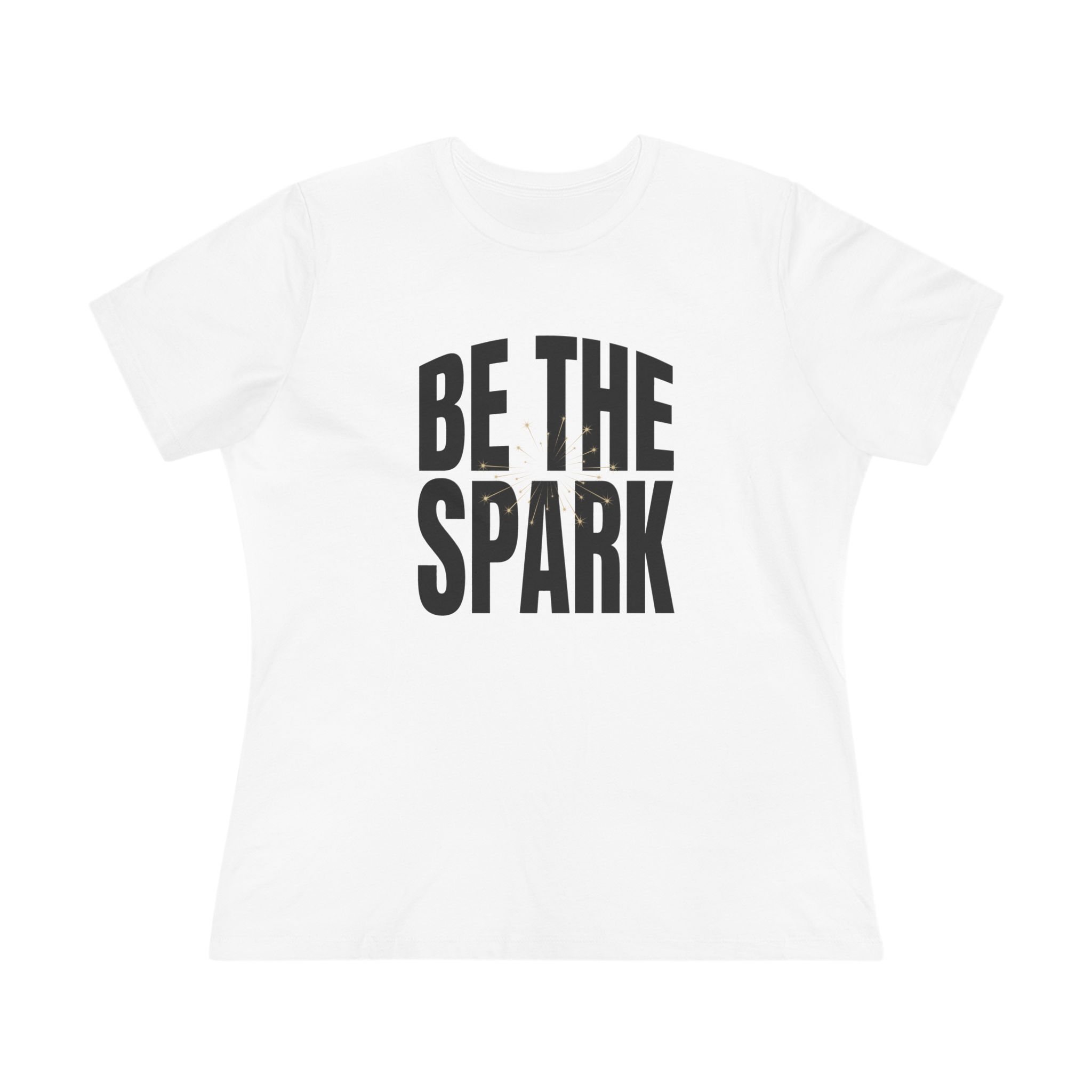 Be The Spark Women's Tee in White