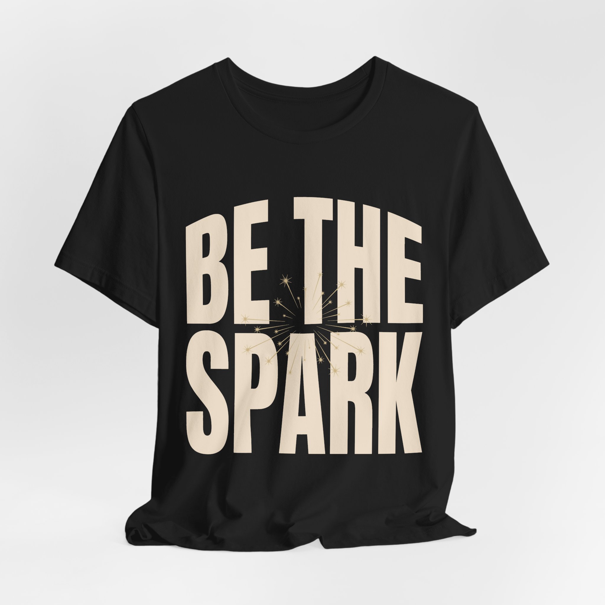 Be The Spark Tee in Black, alternate view