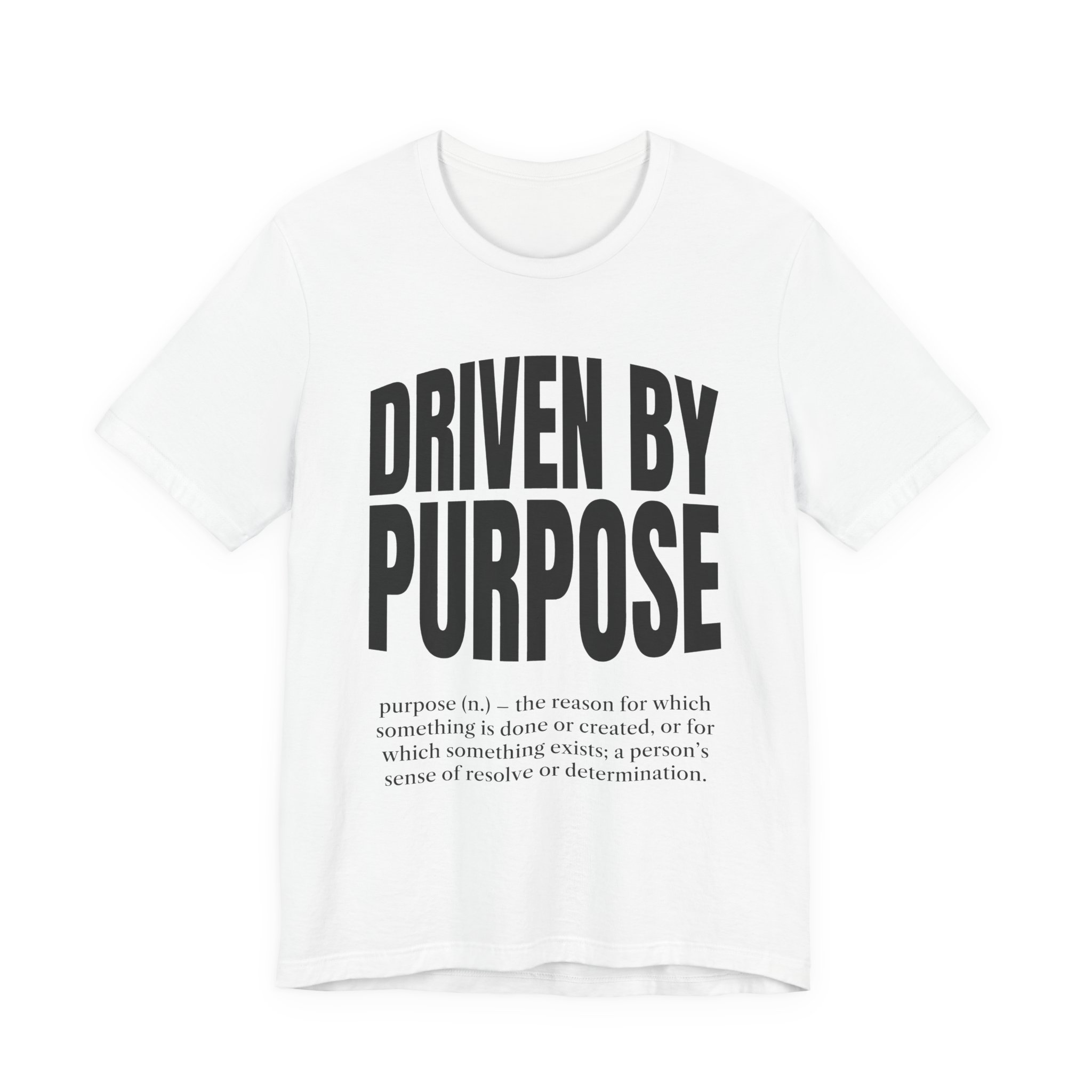Driven by Purpose Tee (Definition) in White