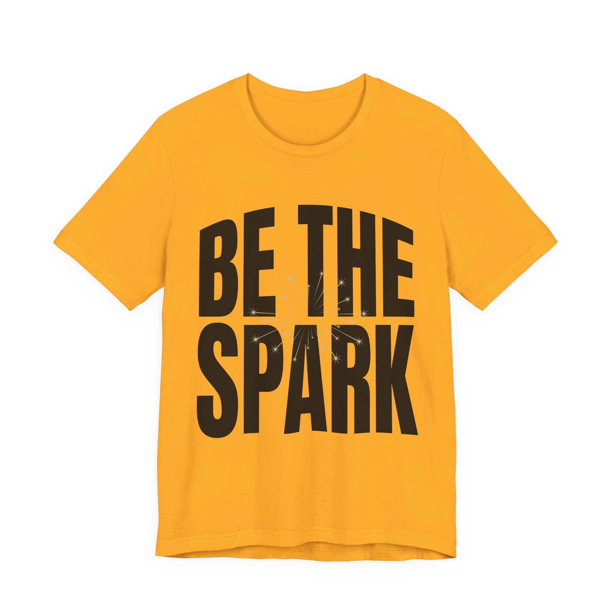 Be The Spark Tee in Gold
