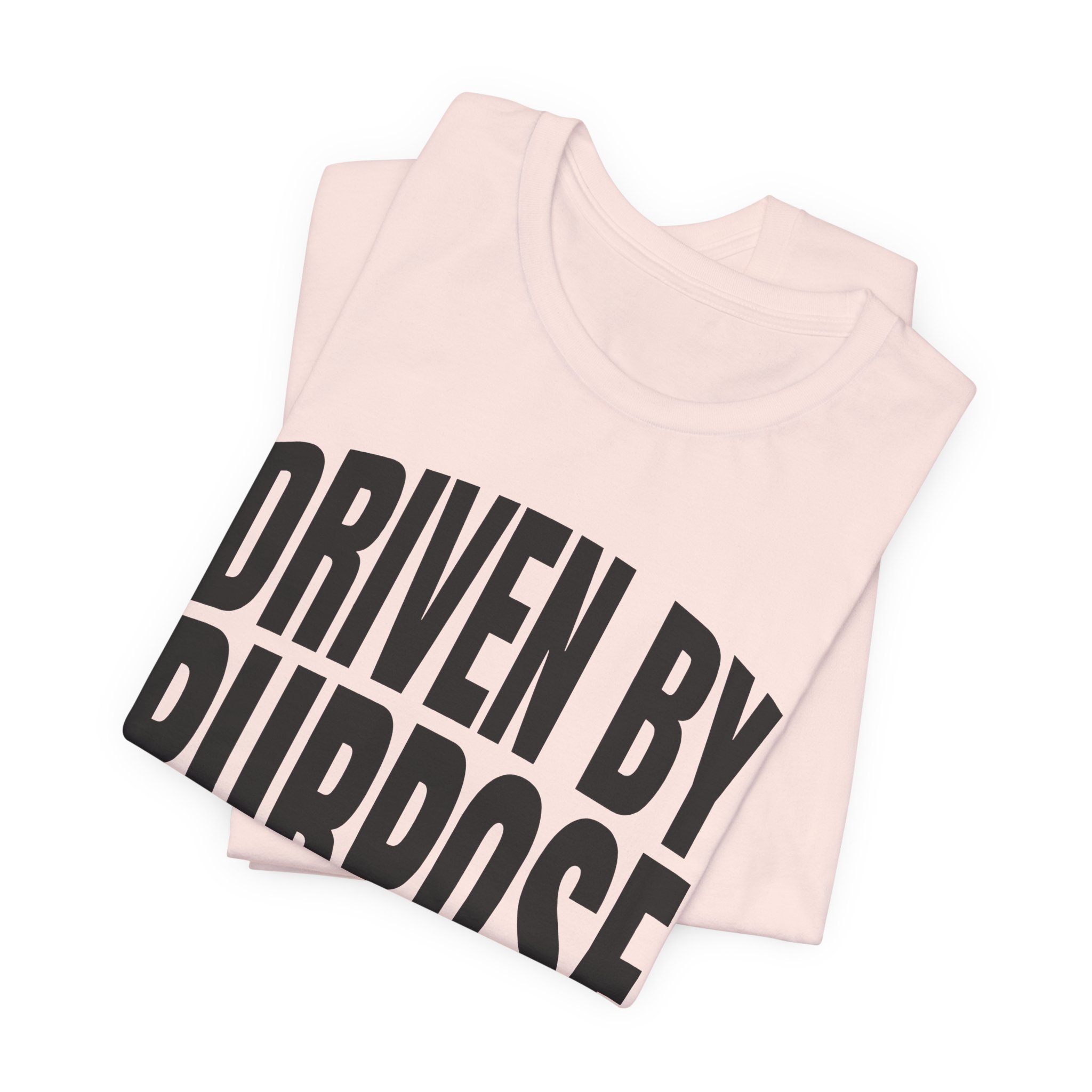 Driven by Purpose Tee (Definition) in Soft Pink, alternate view