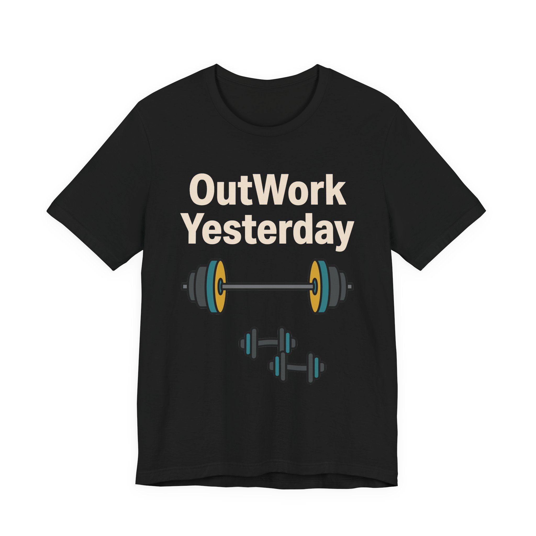 OutWork Yesterday Tee in Black