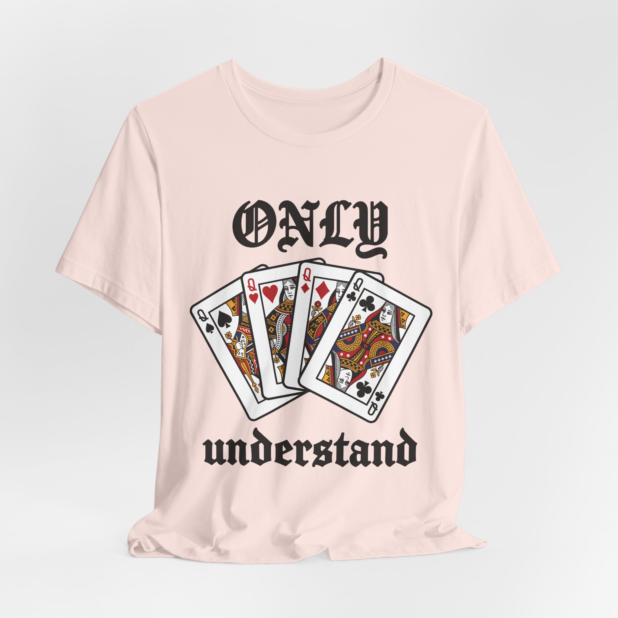 Only Queens Understand Tee in Soft Pink, alternate view