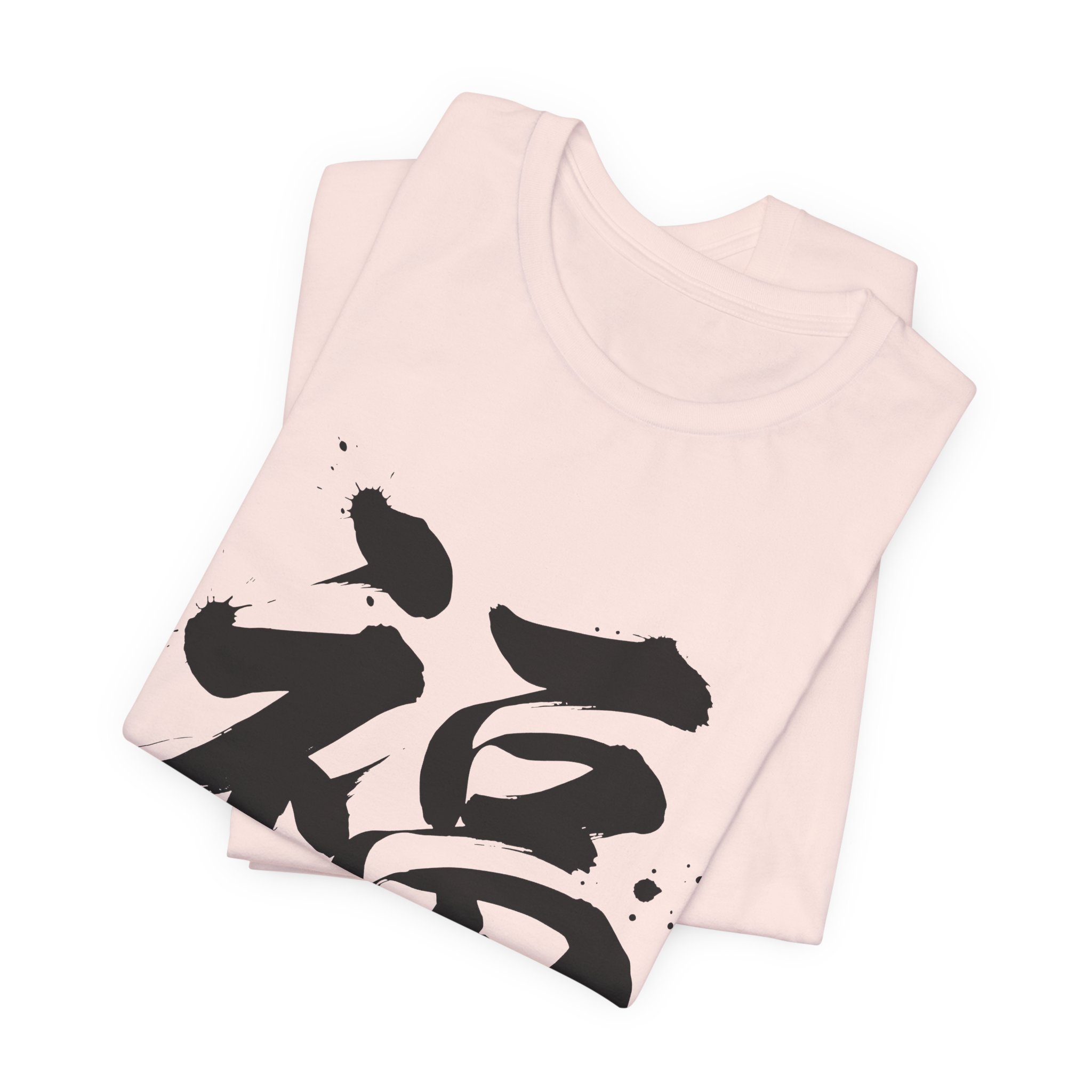 Fortune Kanji Tee in Soft Pink, alternate view