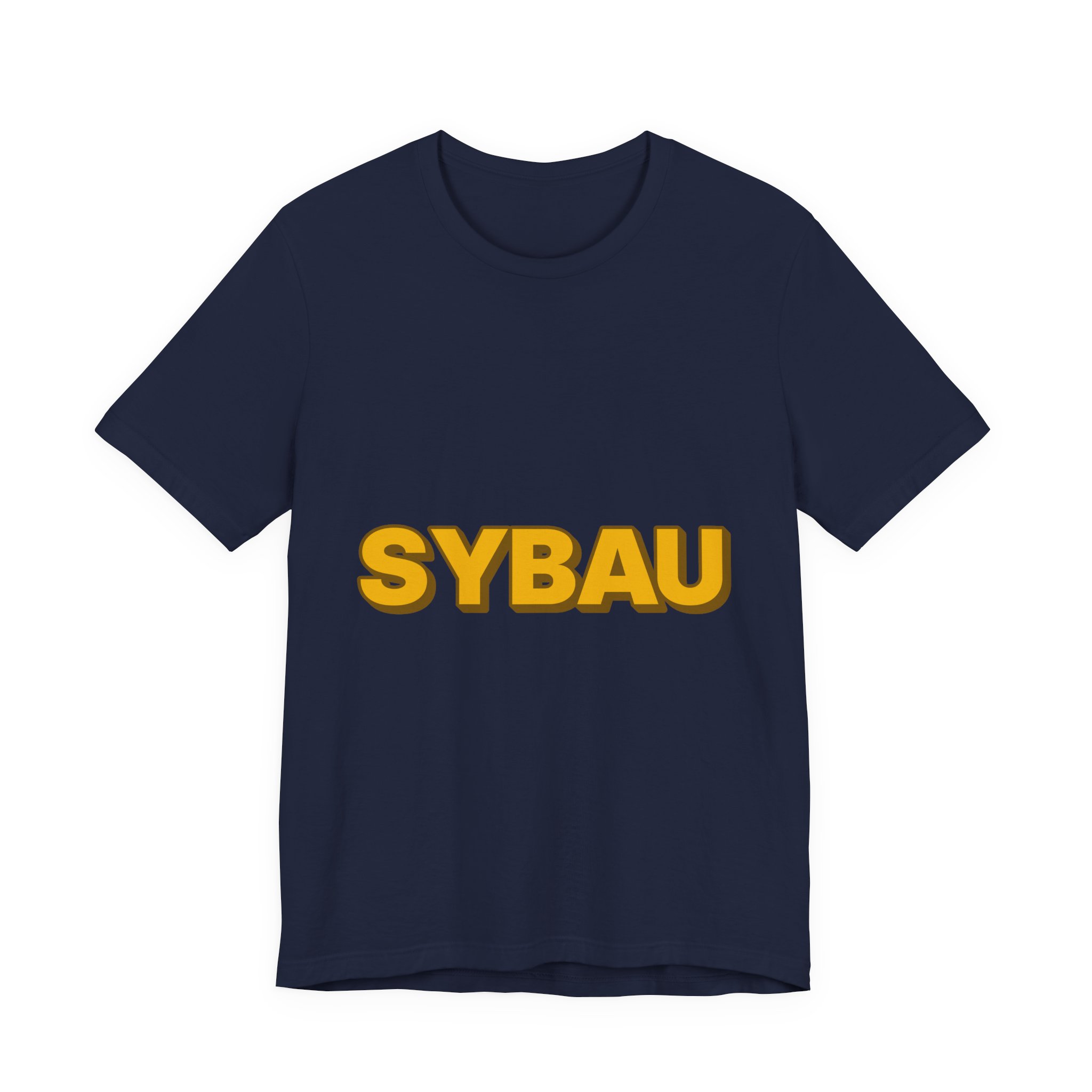 SYBAU Tee in Navy