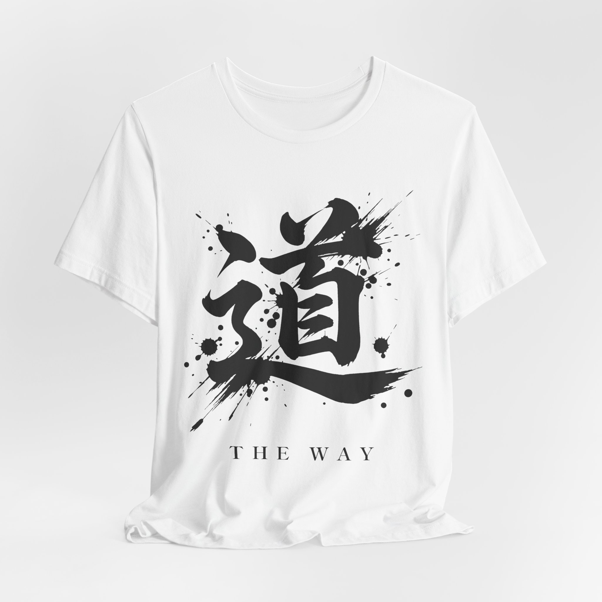 The Way Kanji Tee in White, alternate view