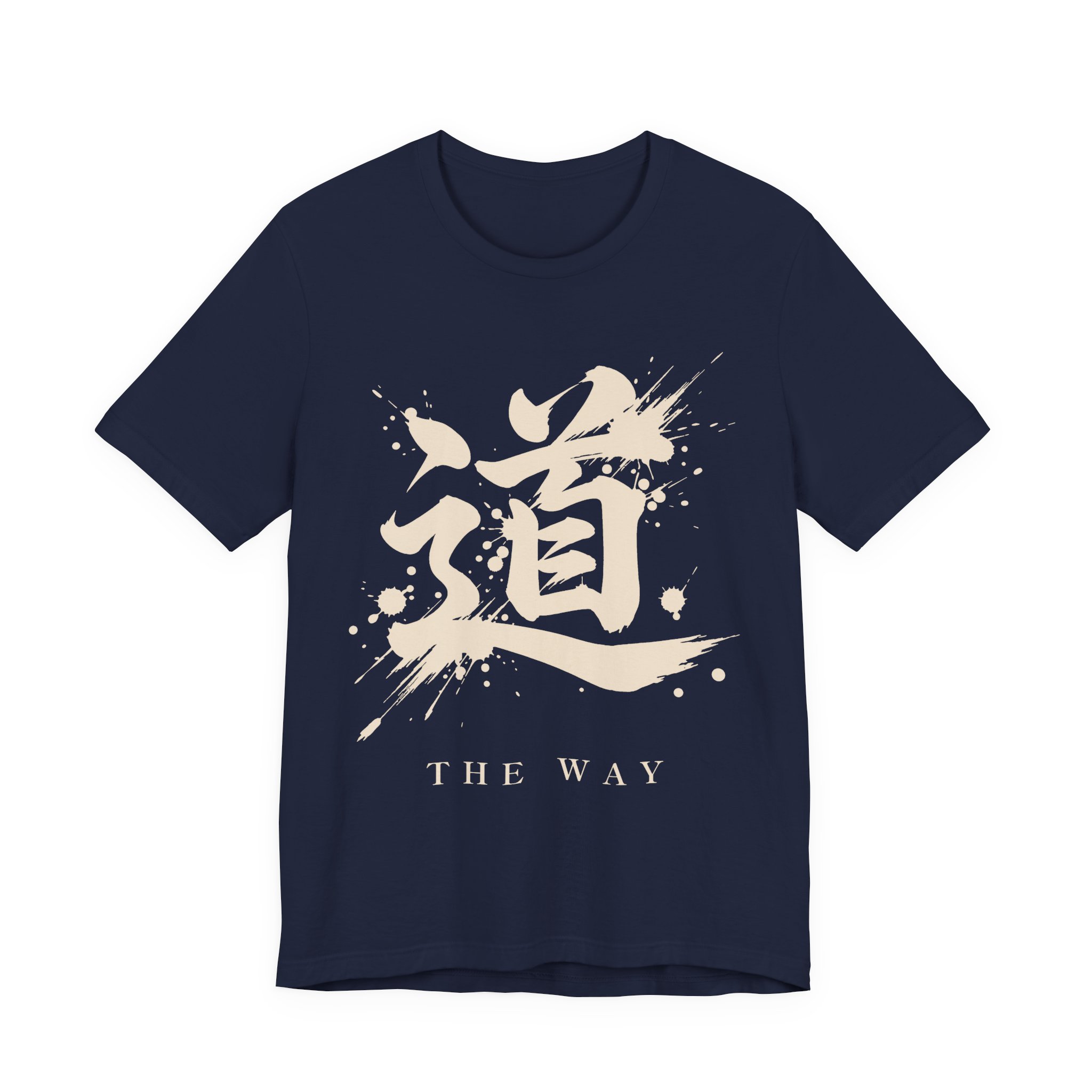 The Way Kanji Tee in Navy