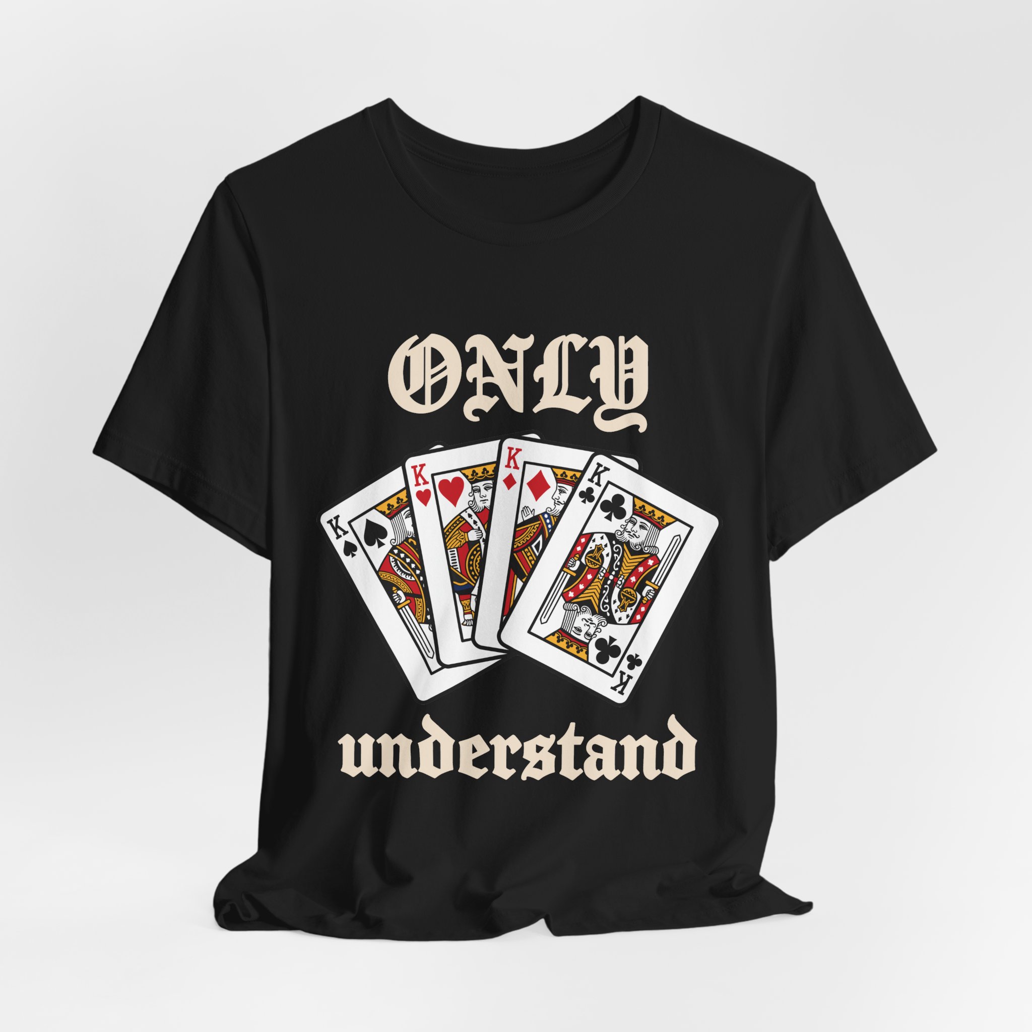Only Kings Understand Tee in Black, alternate view