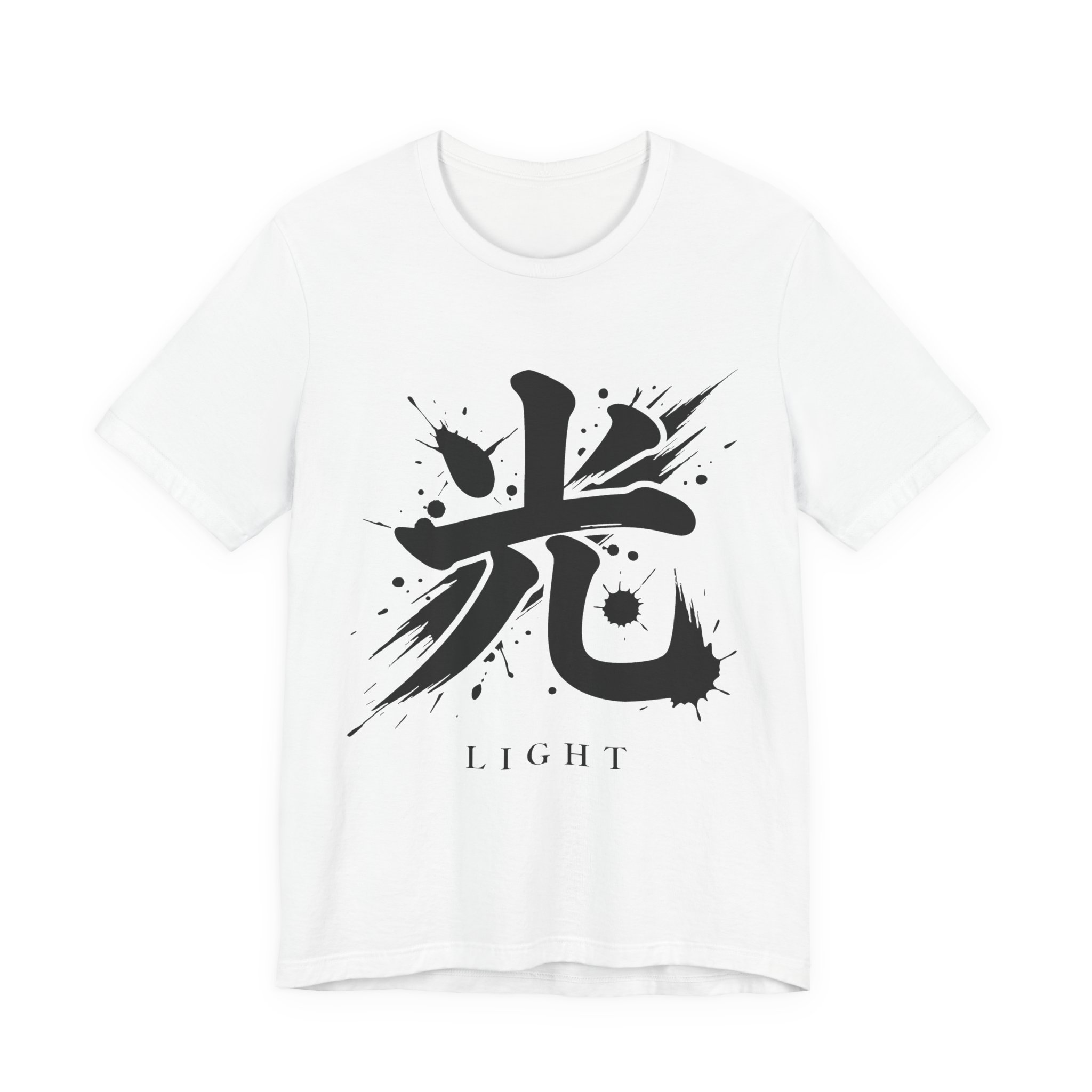 Light Kanji Tee in White