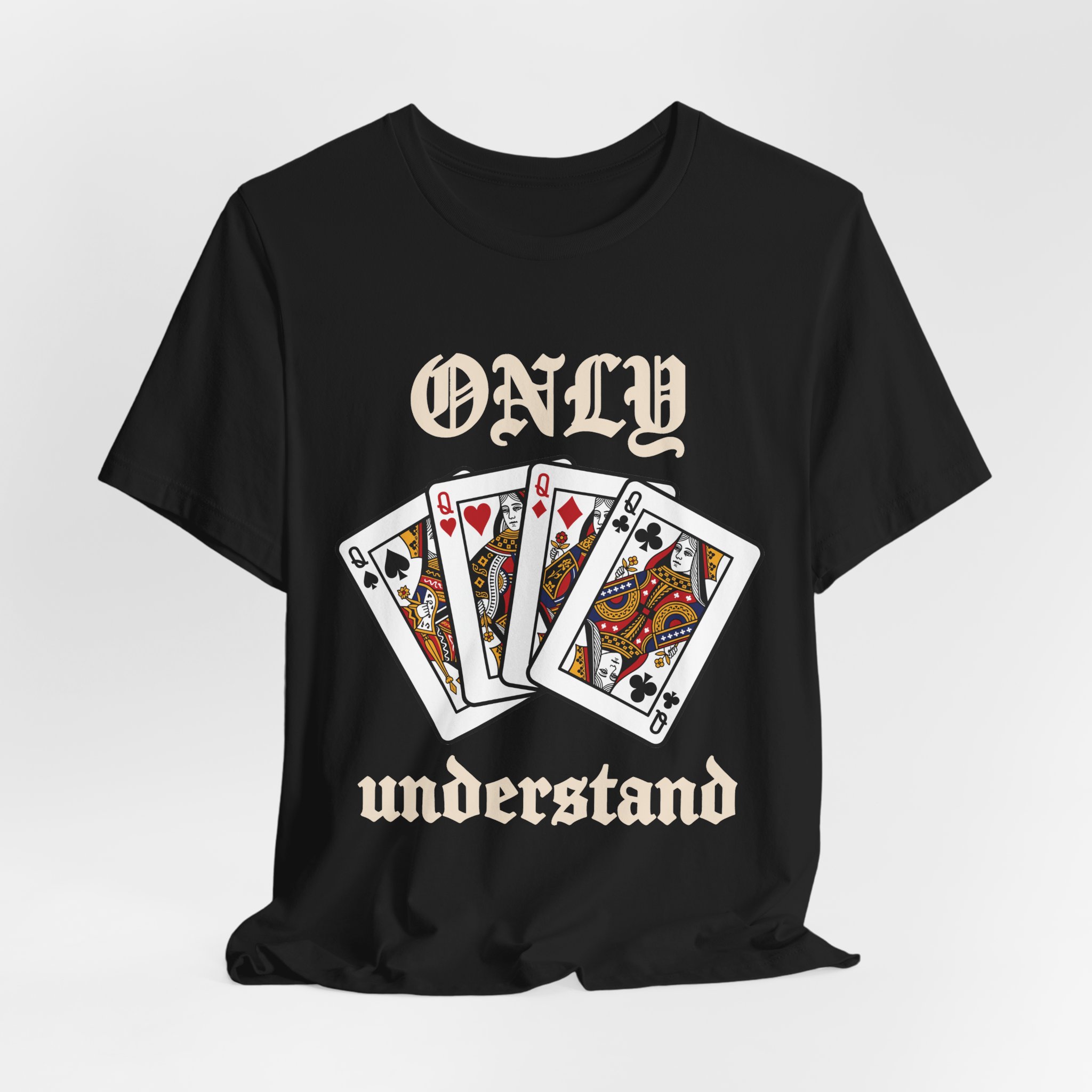 Only Queens Understand Tee in Black, alternate view