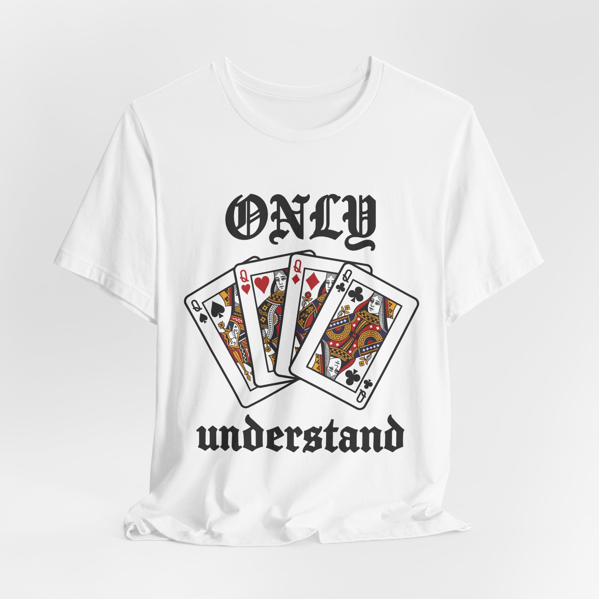 Only Queens Understand Tee in White, alternate view