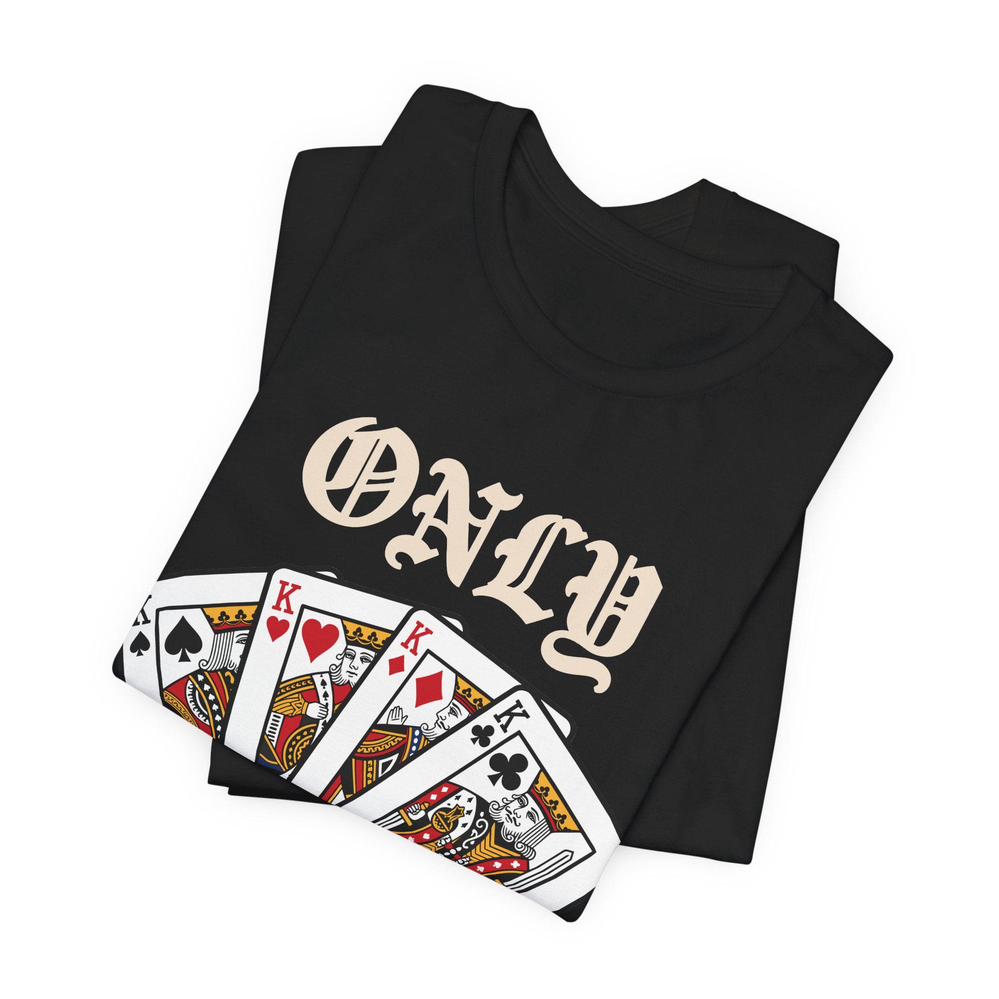 Only Kings Understand Tee in Black, alternate view