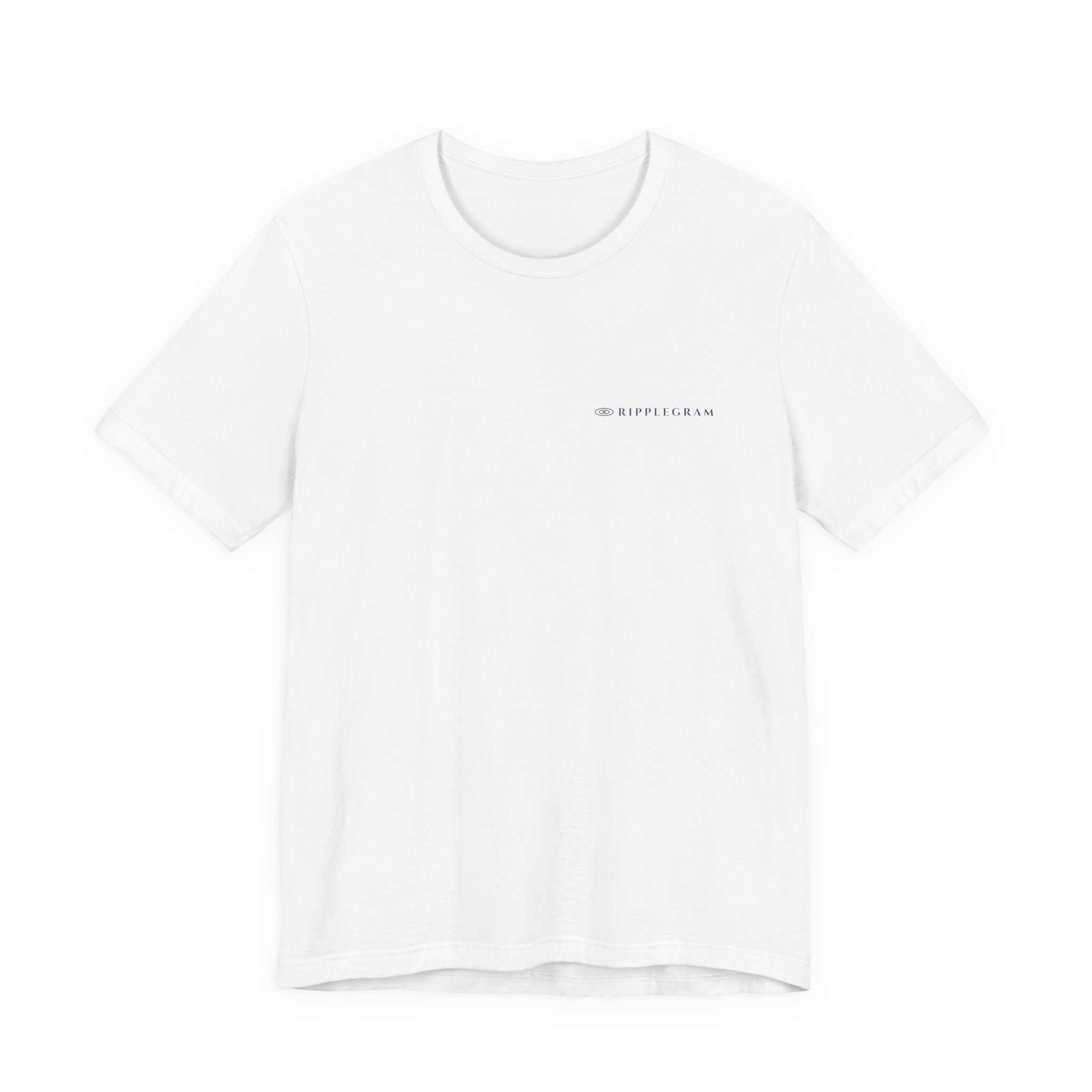 Let's Shake Things Up Snow Globe Ripplegram Tee in White, alternate view