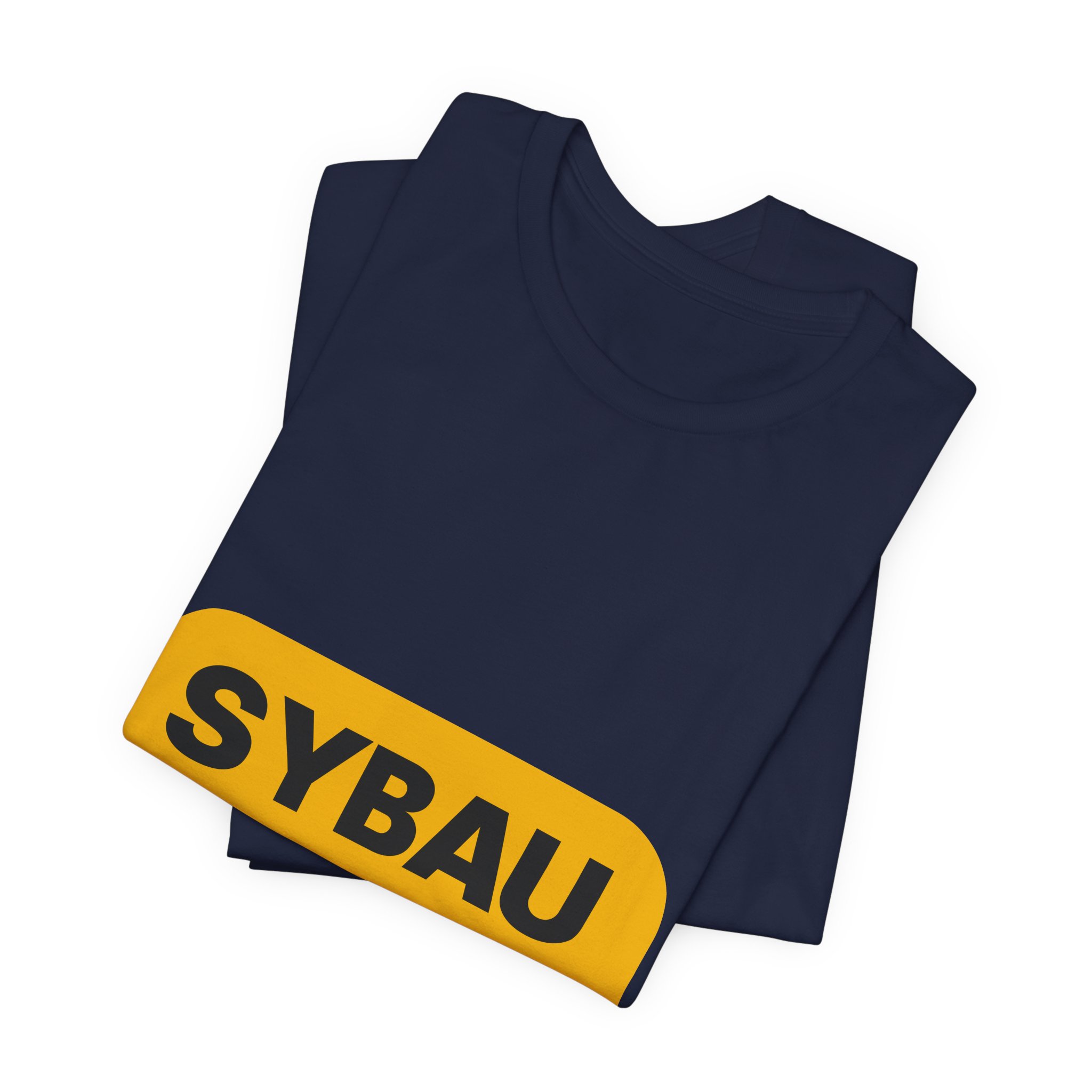 SYBAU Text Bubble Tee in Navy, alternate view