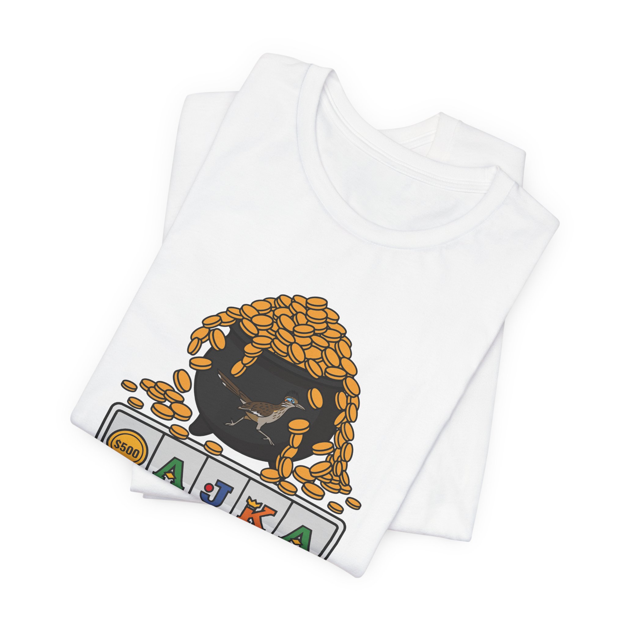 Spinniest Deadiest Tee (Full Color) in White, alternate view