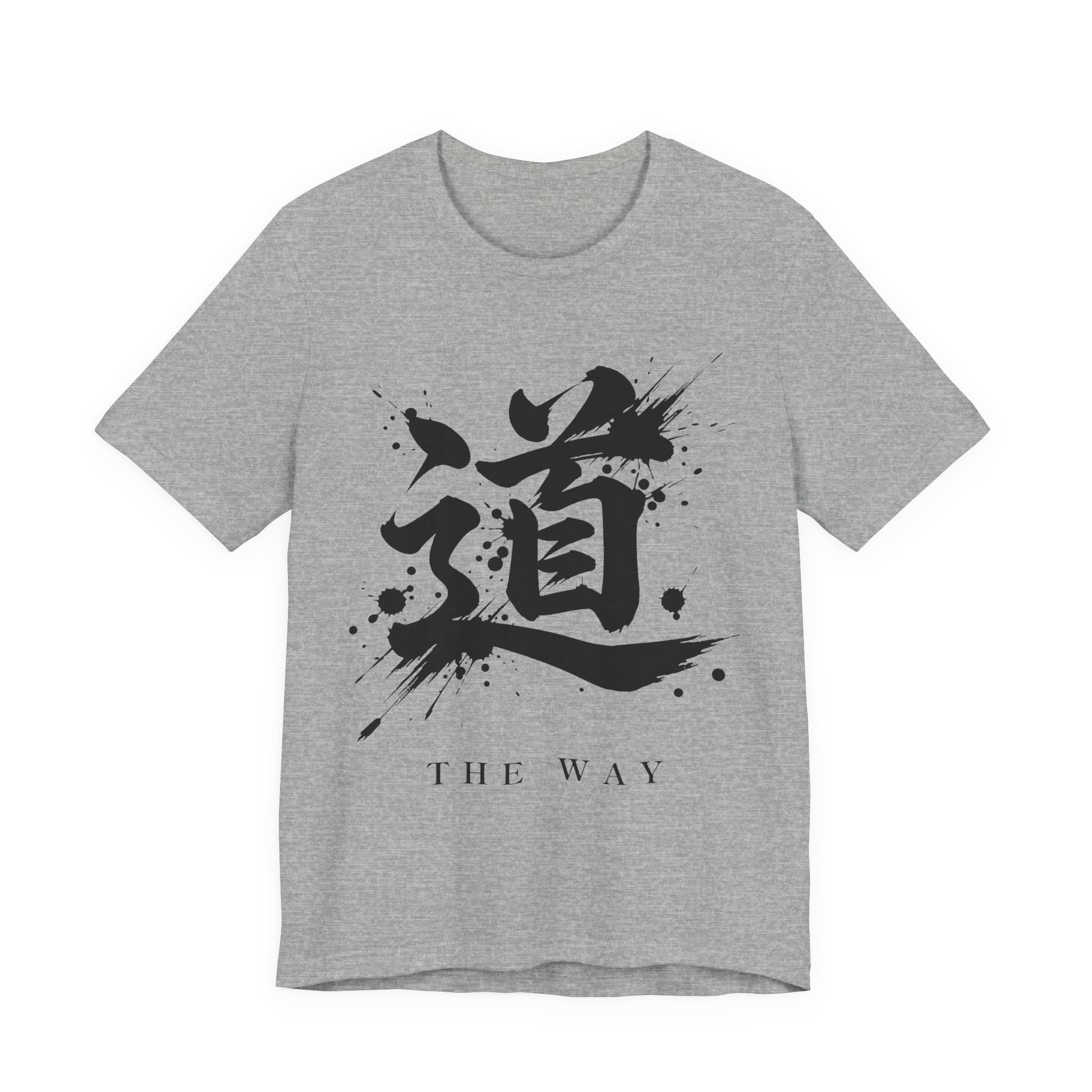 The Way Kanji Tee in Athletic Heather