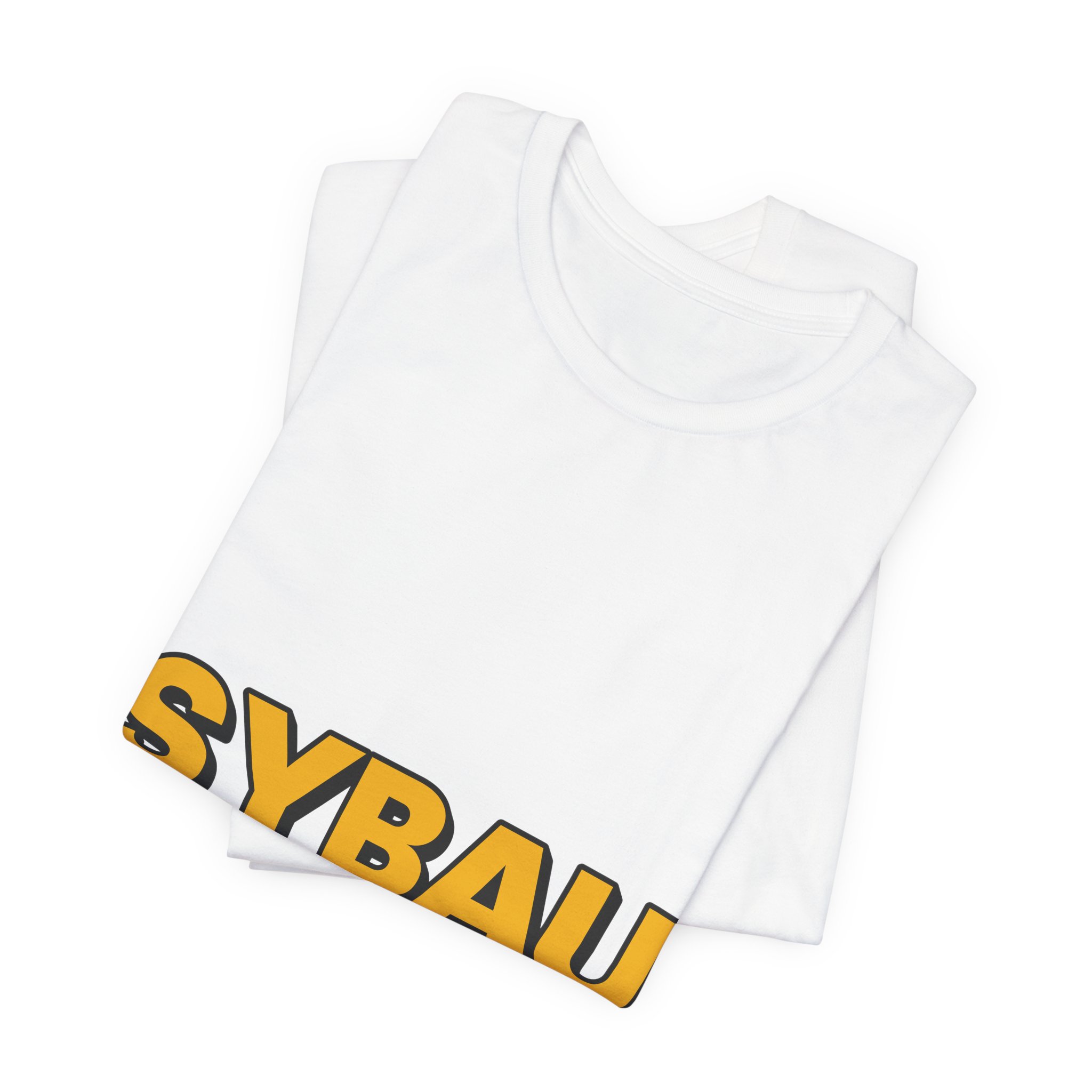 SYBAU Tee in White, alternate view