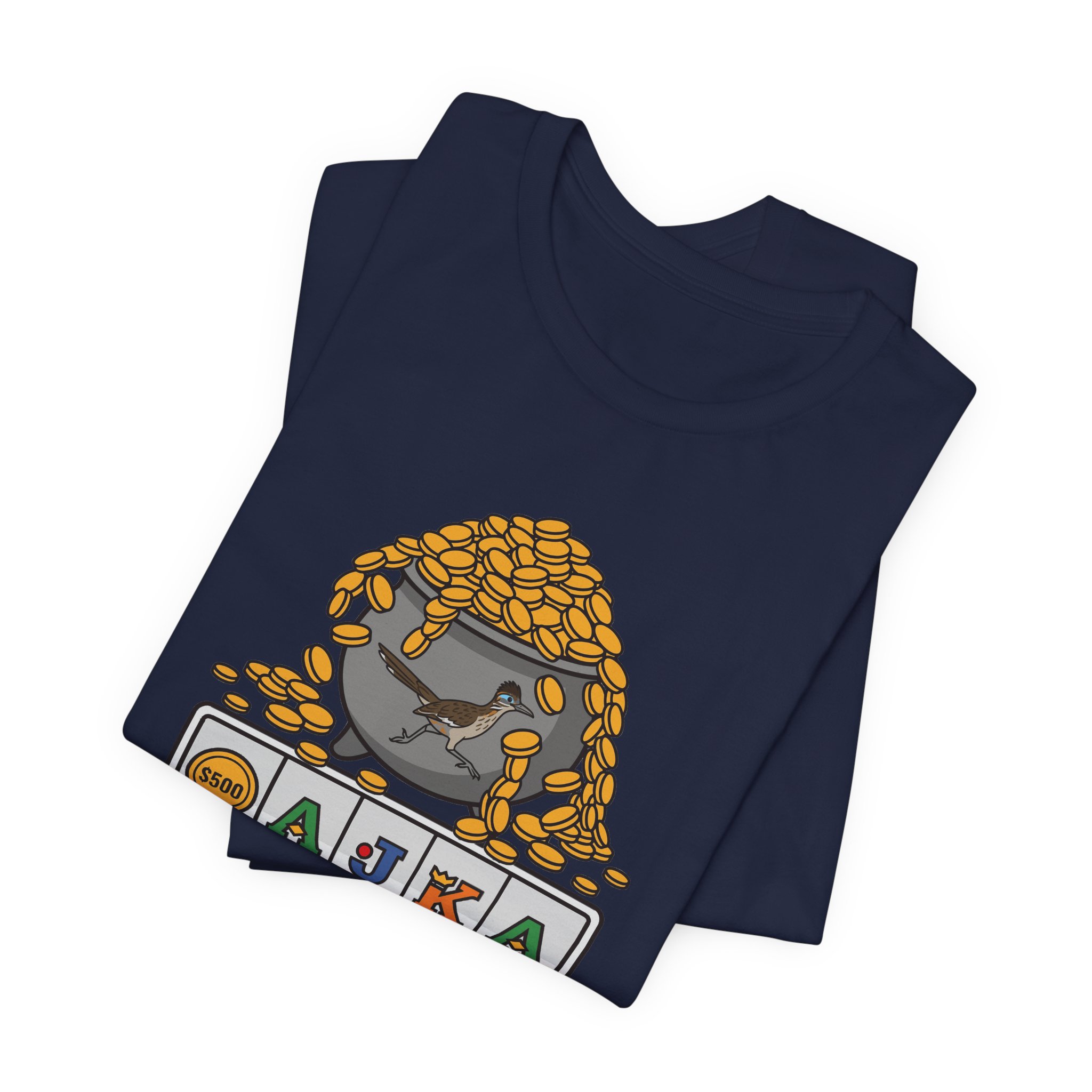 Spinniest Deadiest Tee (Full Color) in Navy, alternate view