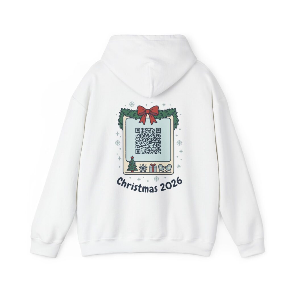 Christmas 2026 Ripplegram Hoodie in White