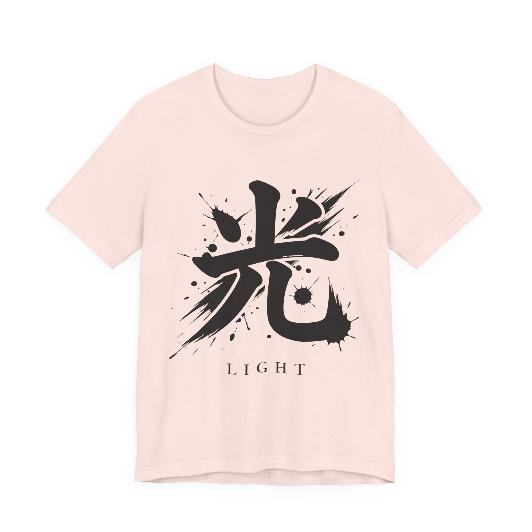 Light Kanji Tee in Soft Pink