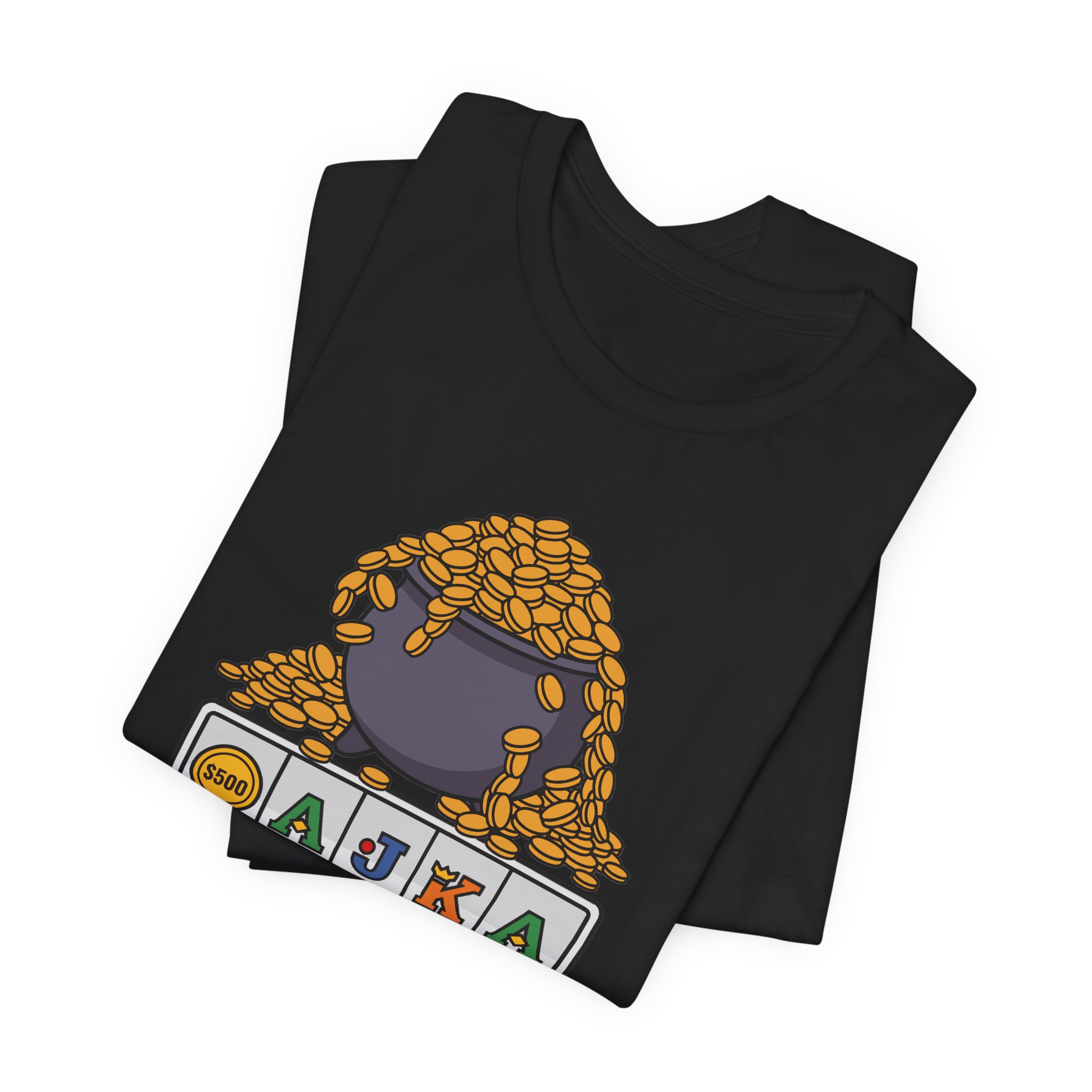 Bust Already! Tee (Full Color) in Black, alternate view