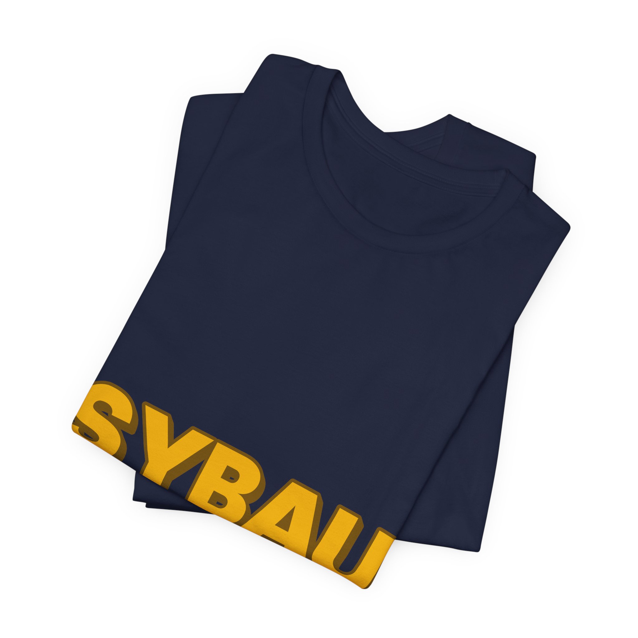 SYBAU Tee in Navy, alternate view
