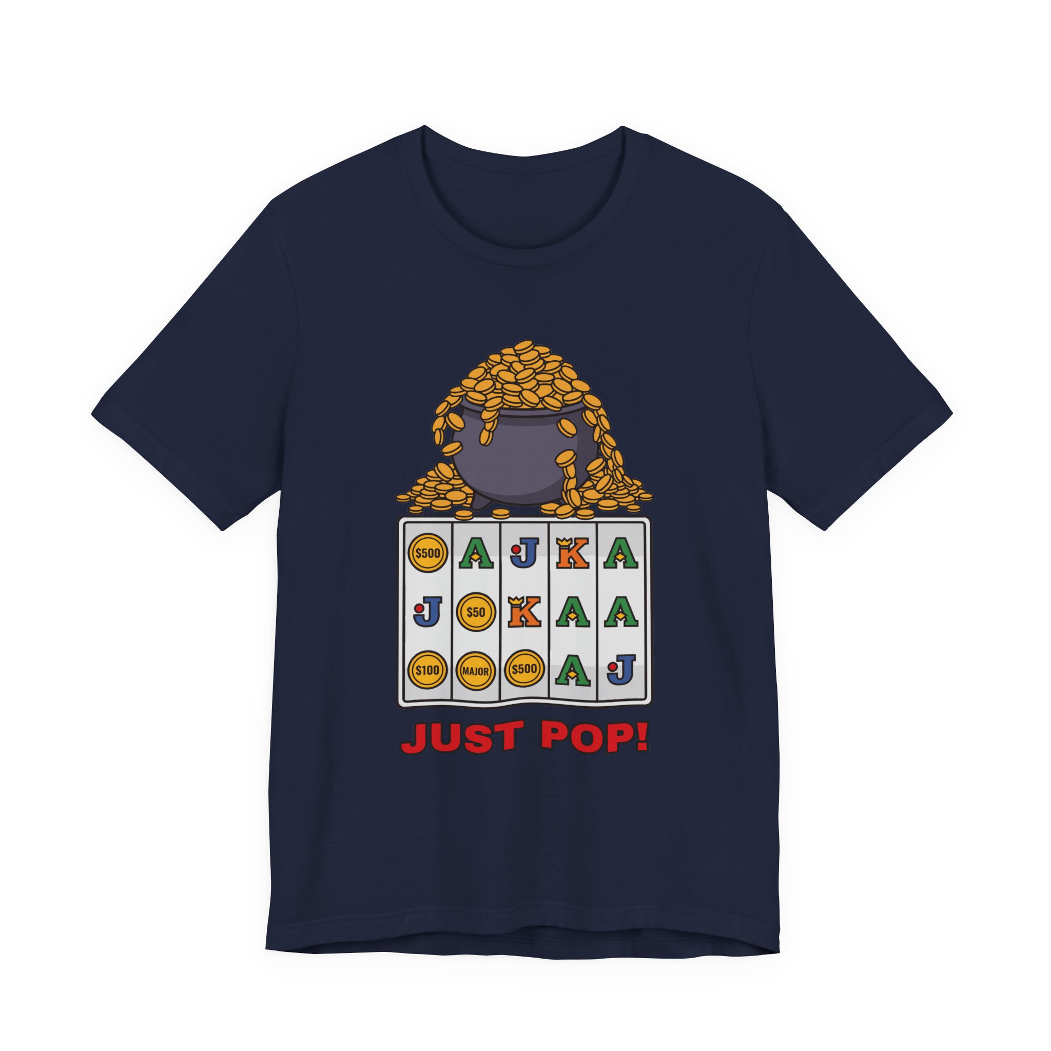 Just Pop! Tee (Full Color) in Navy