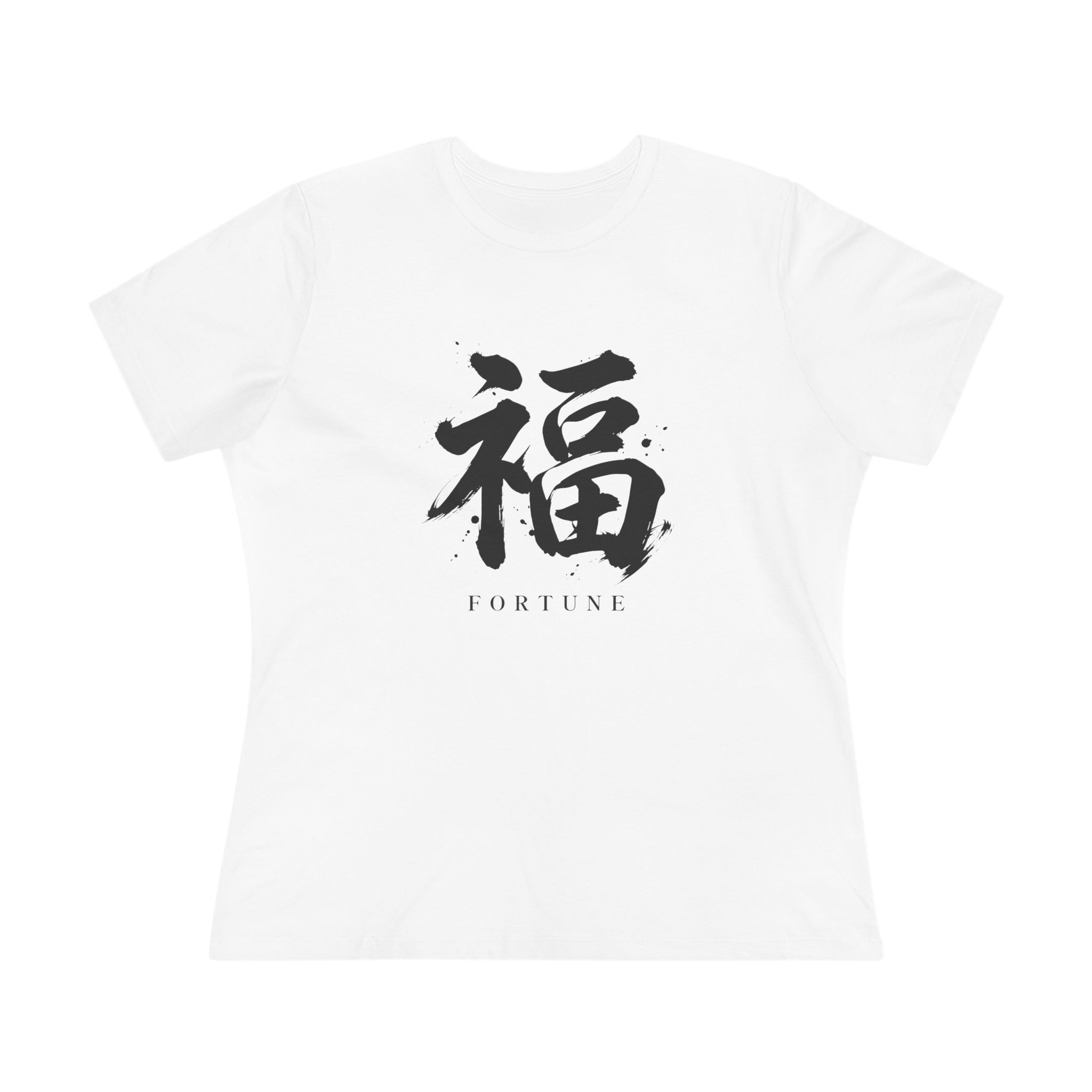 Fortune Kanji Women's Tee in White