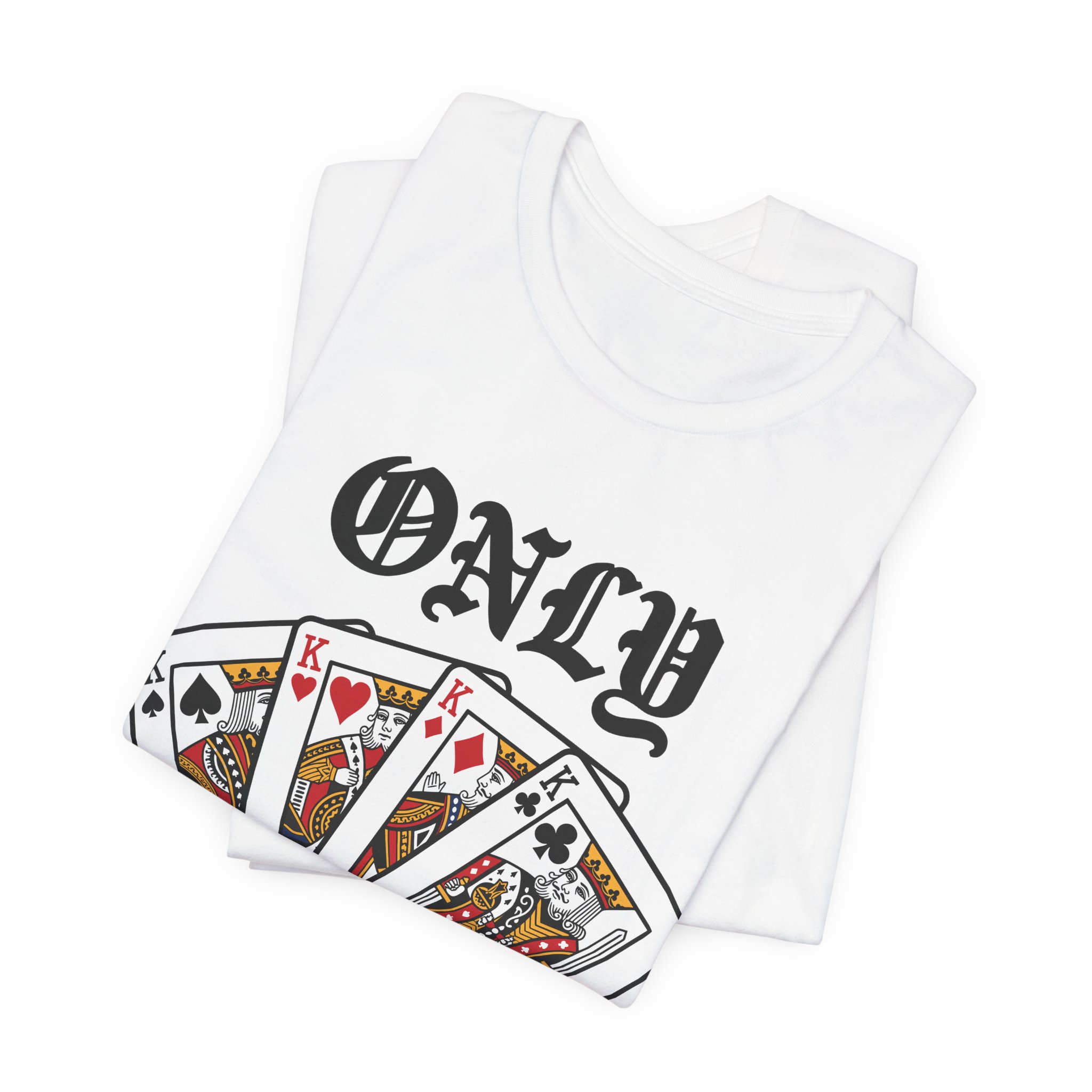 Only Kings Understand Tee in White, alternate view