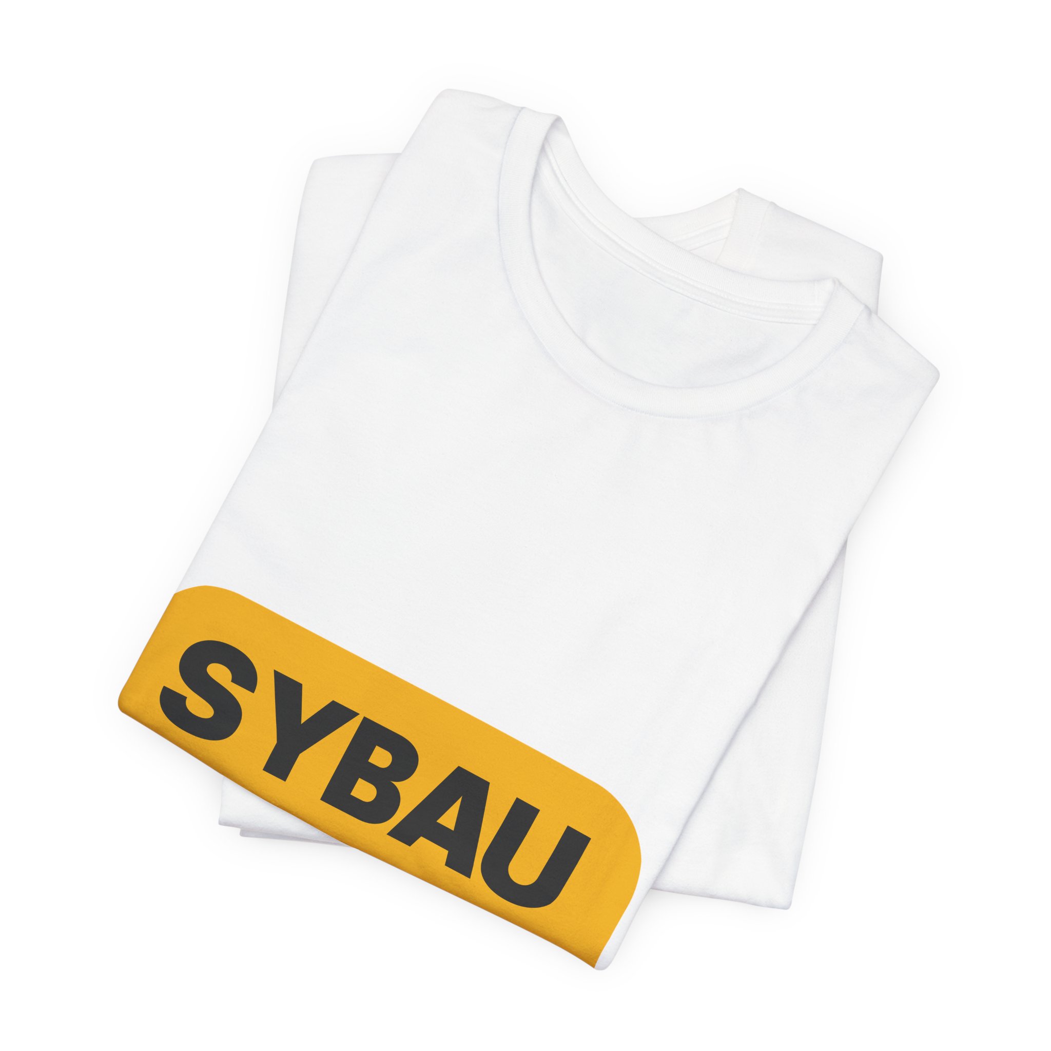 SYBAU Text Bubble Tee in White, alternate view