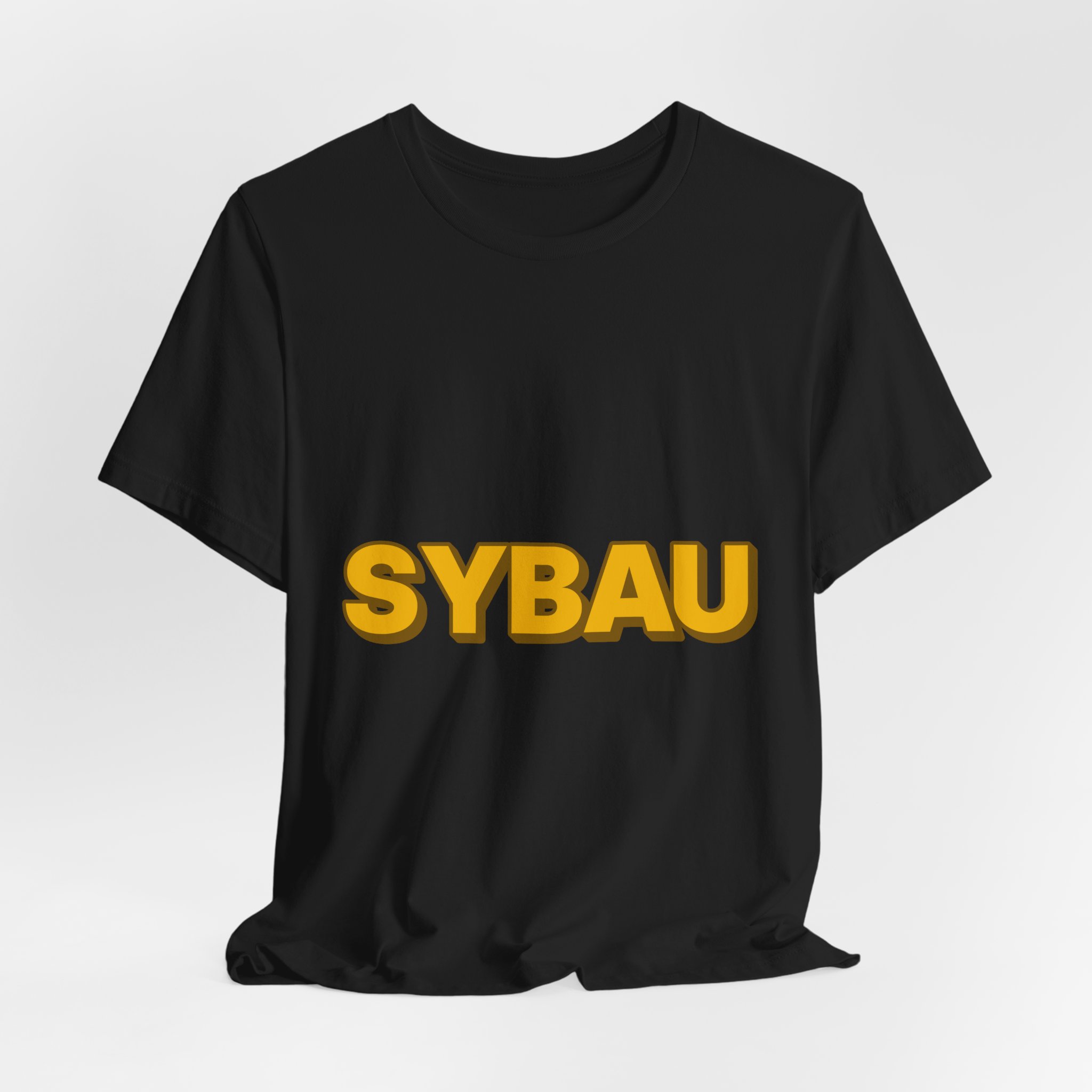 SYBAU Tee in Black, alternate view