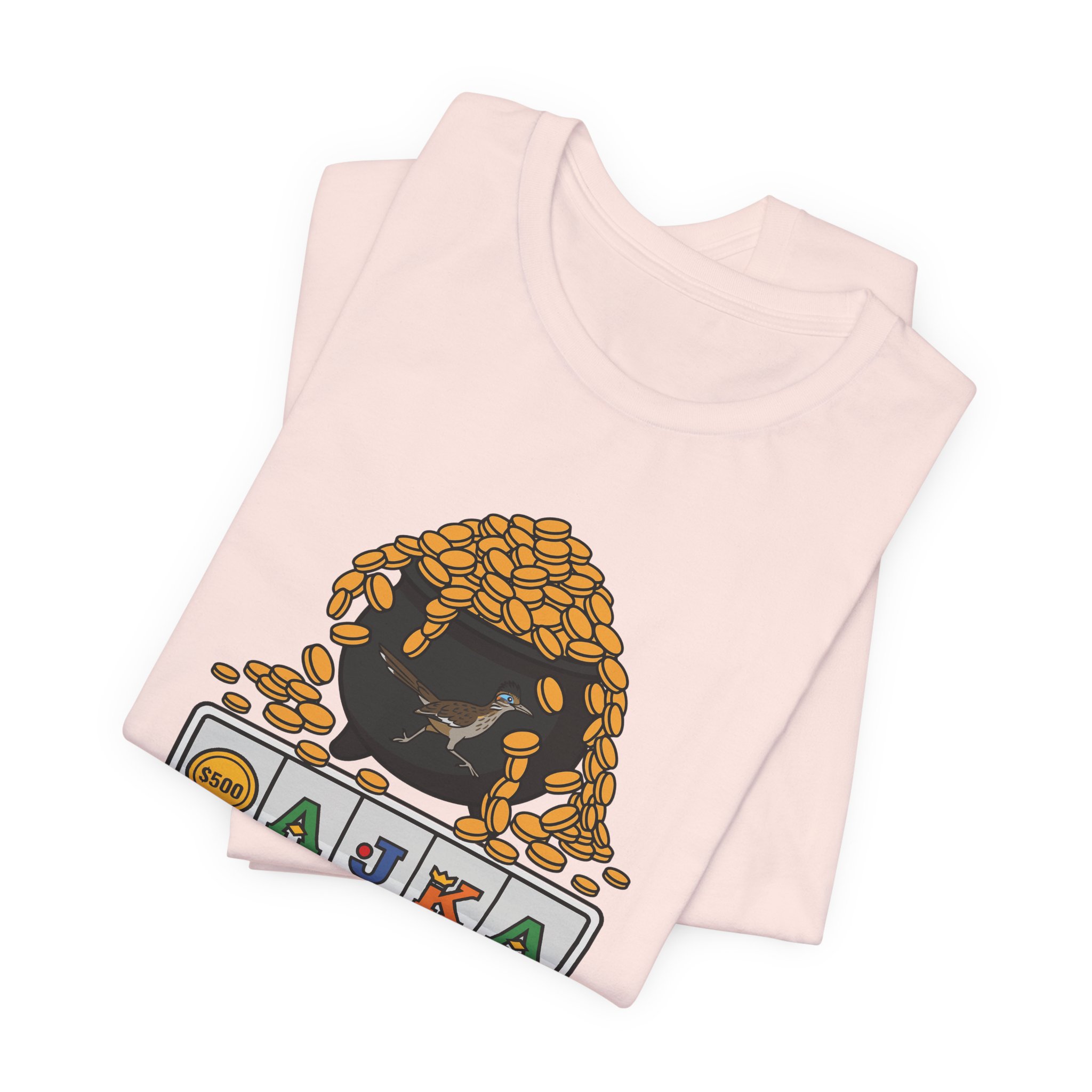 Spinniest Deadiest Tee (Full Color) in Soft Pink, alternate view