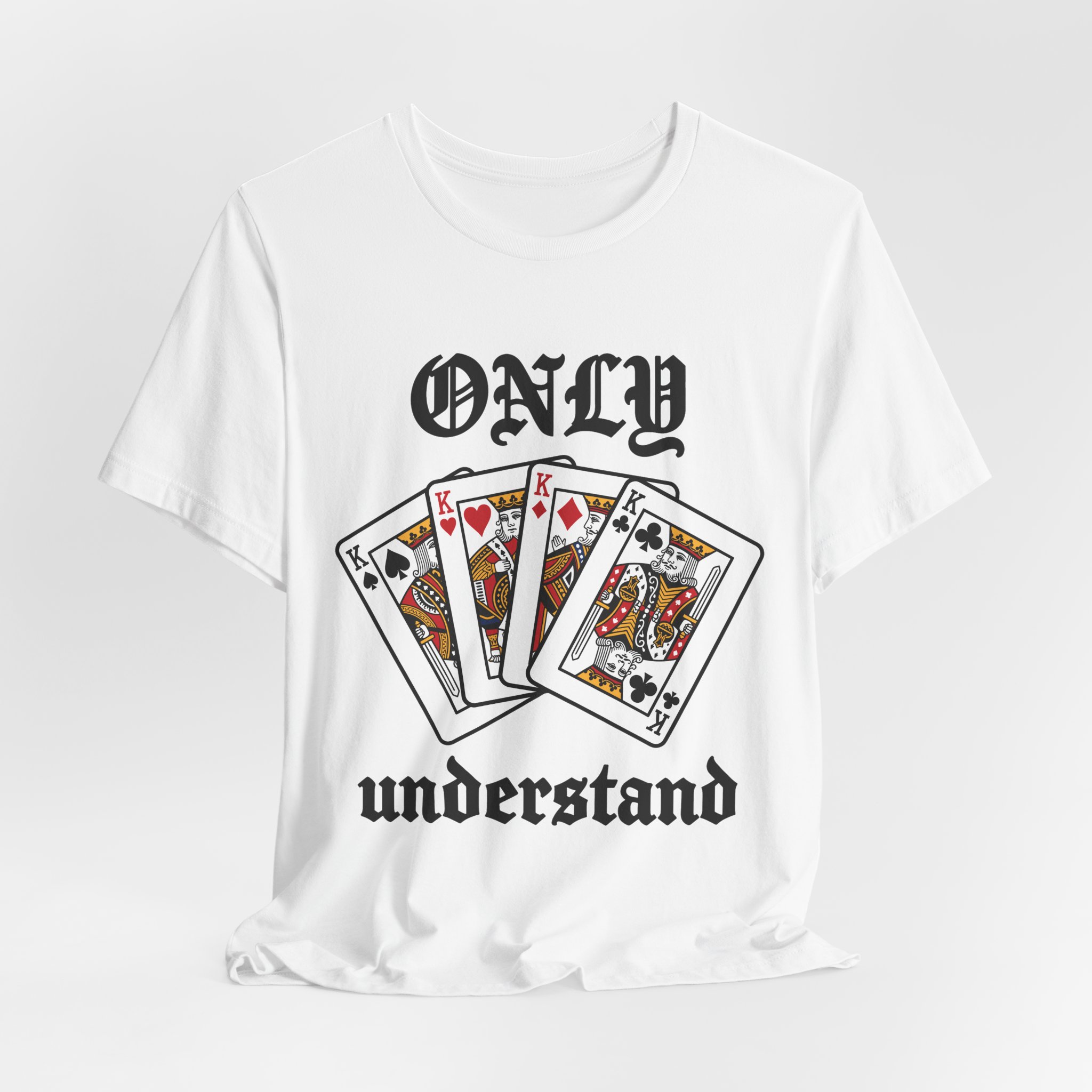 Only Kings Understand Tee in White, alternate view