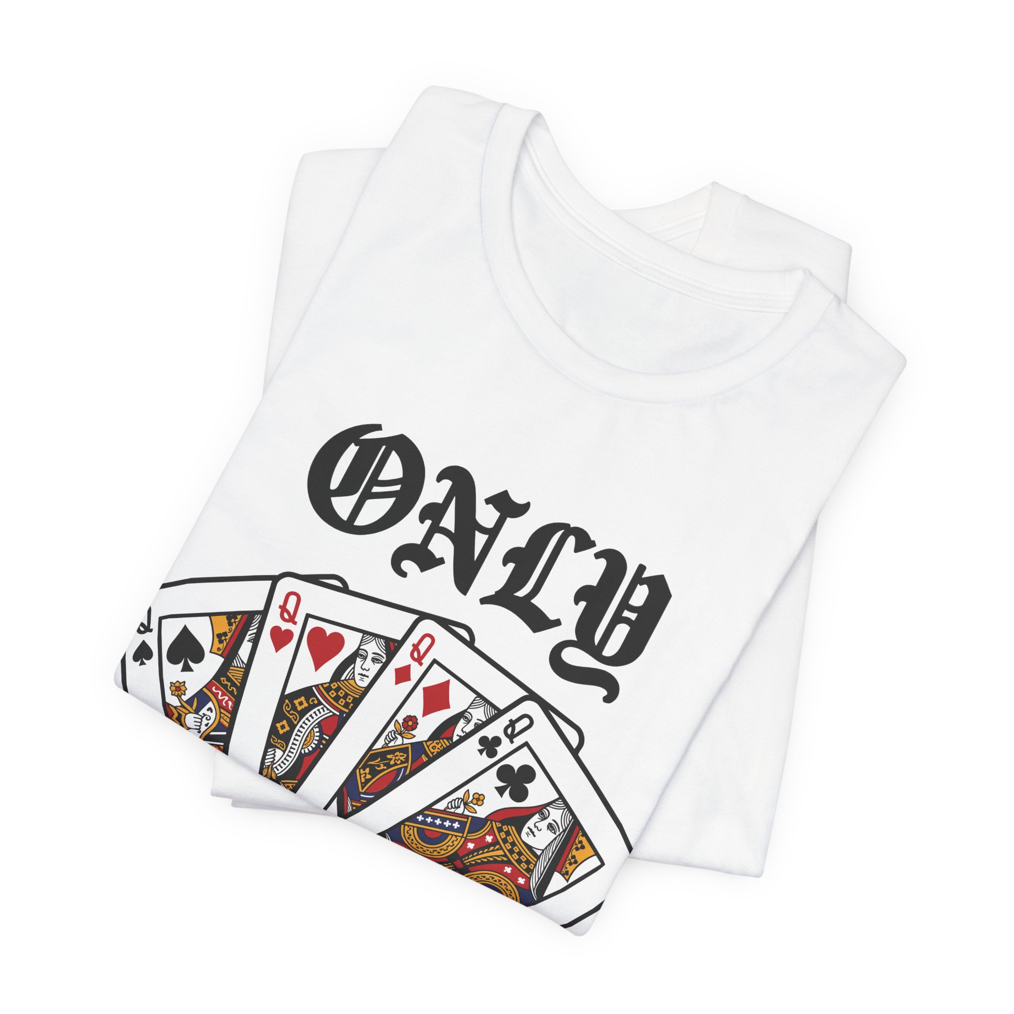 Only Queens Understand Tee in White, alternate view